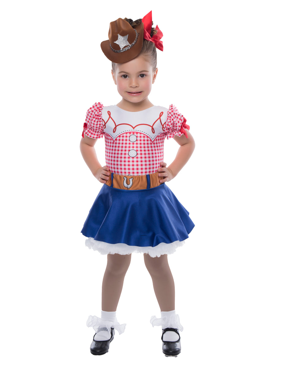 GATHERED YOKE DRESS I WANNA BE A COWGIRL BABY