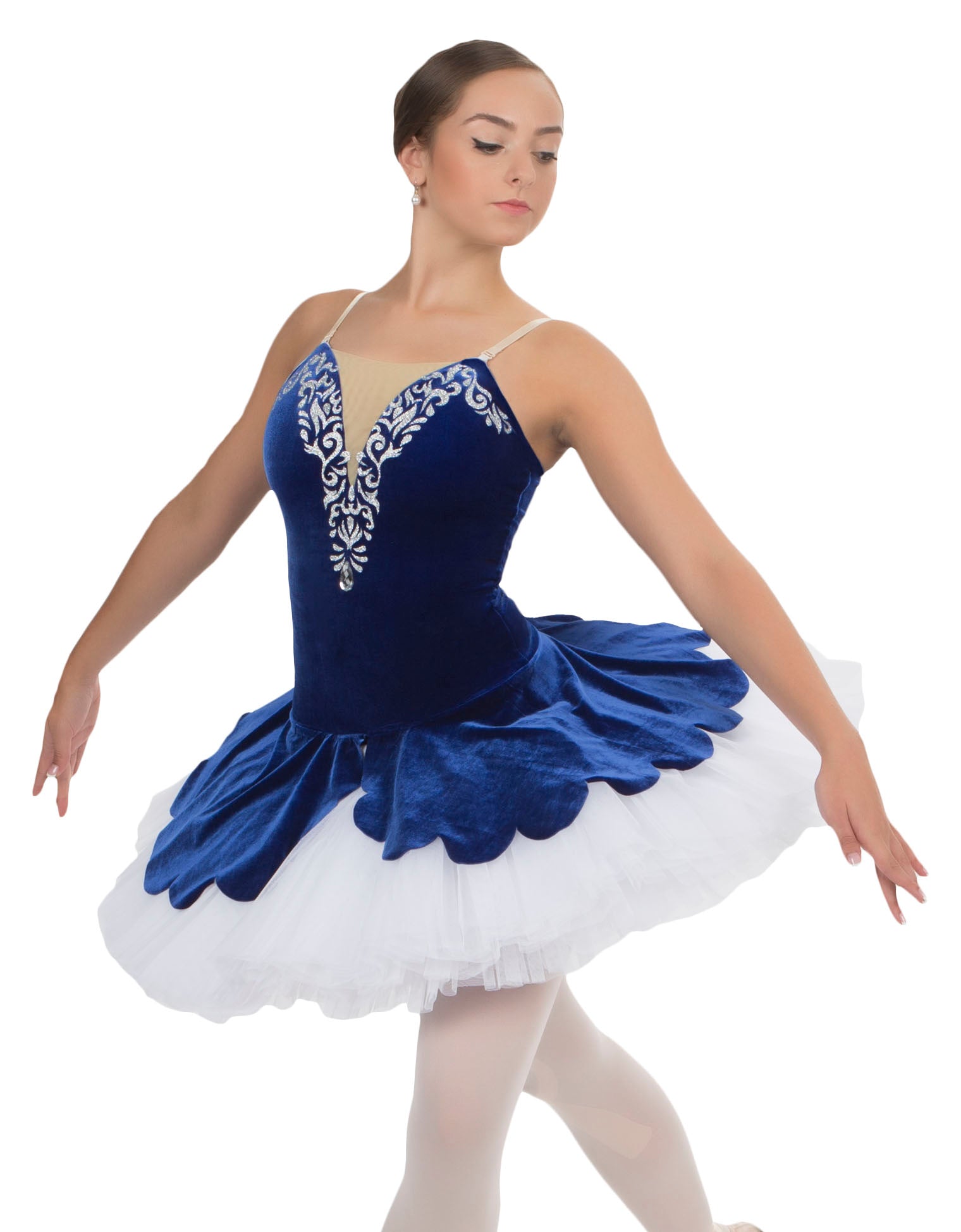 Regal Leotard w/ Skirt