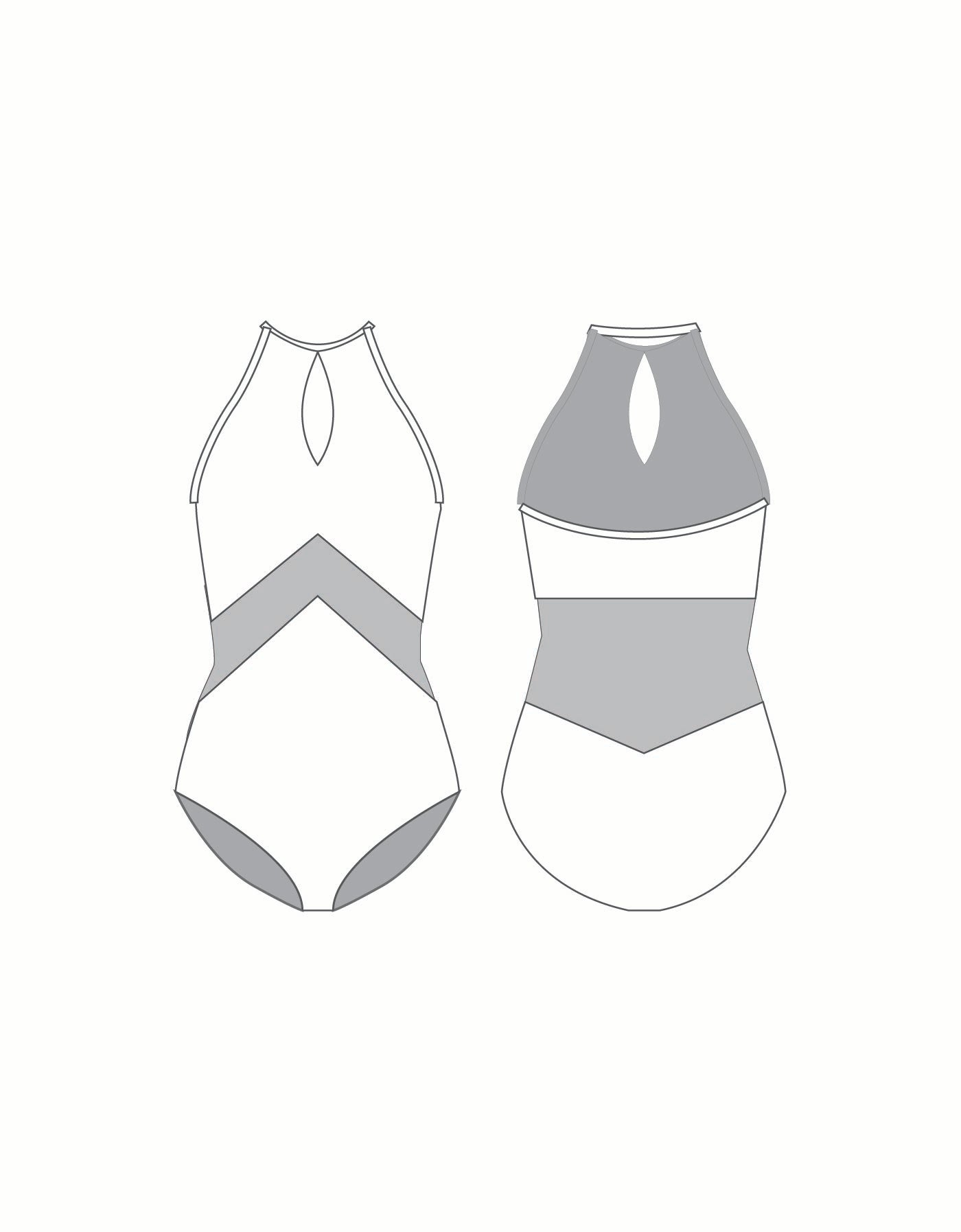 Custom Inked Blissful Leotard - Lycra