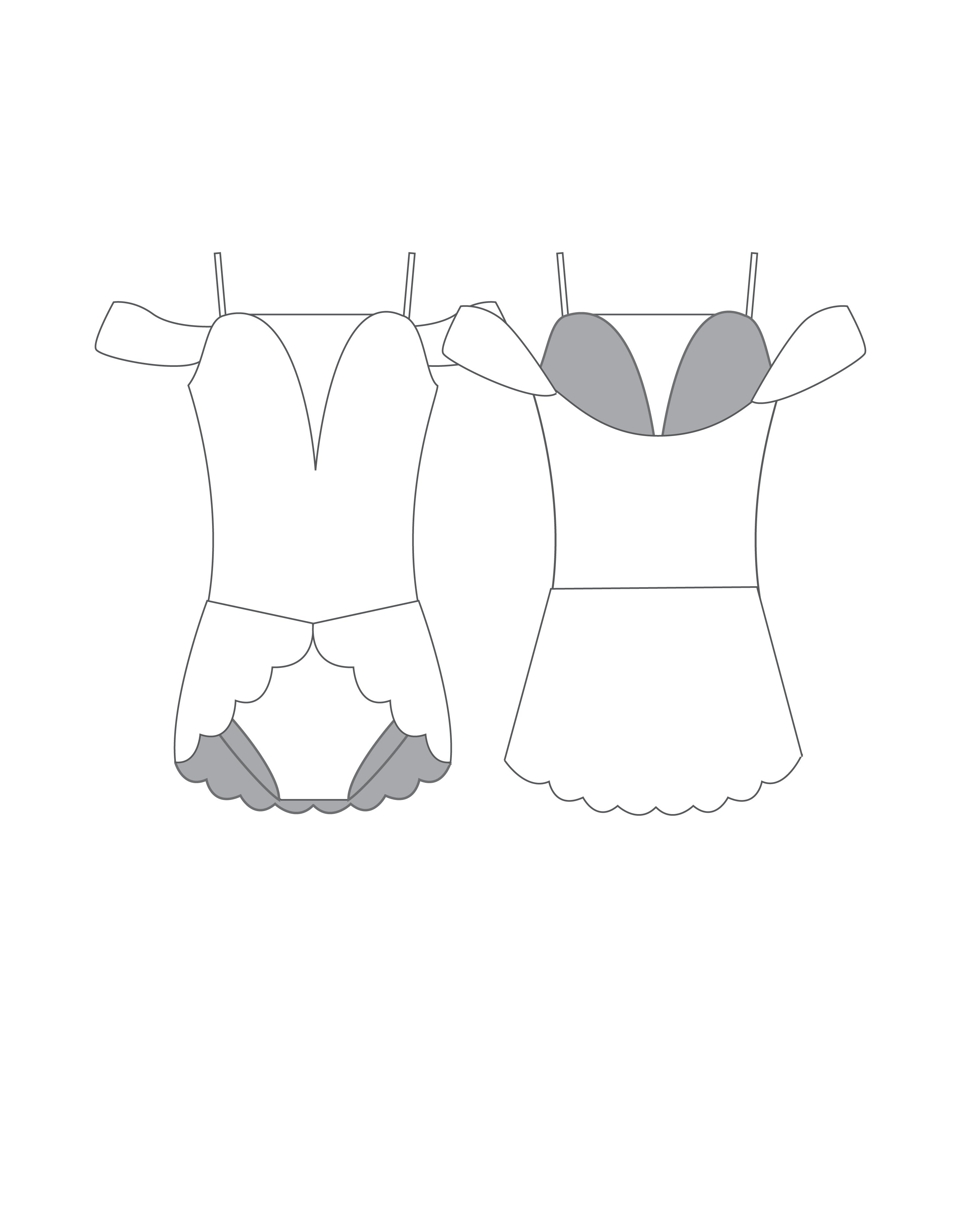 Custom Inked Regal Leotard with Peplum and Sleeves - Velvet