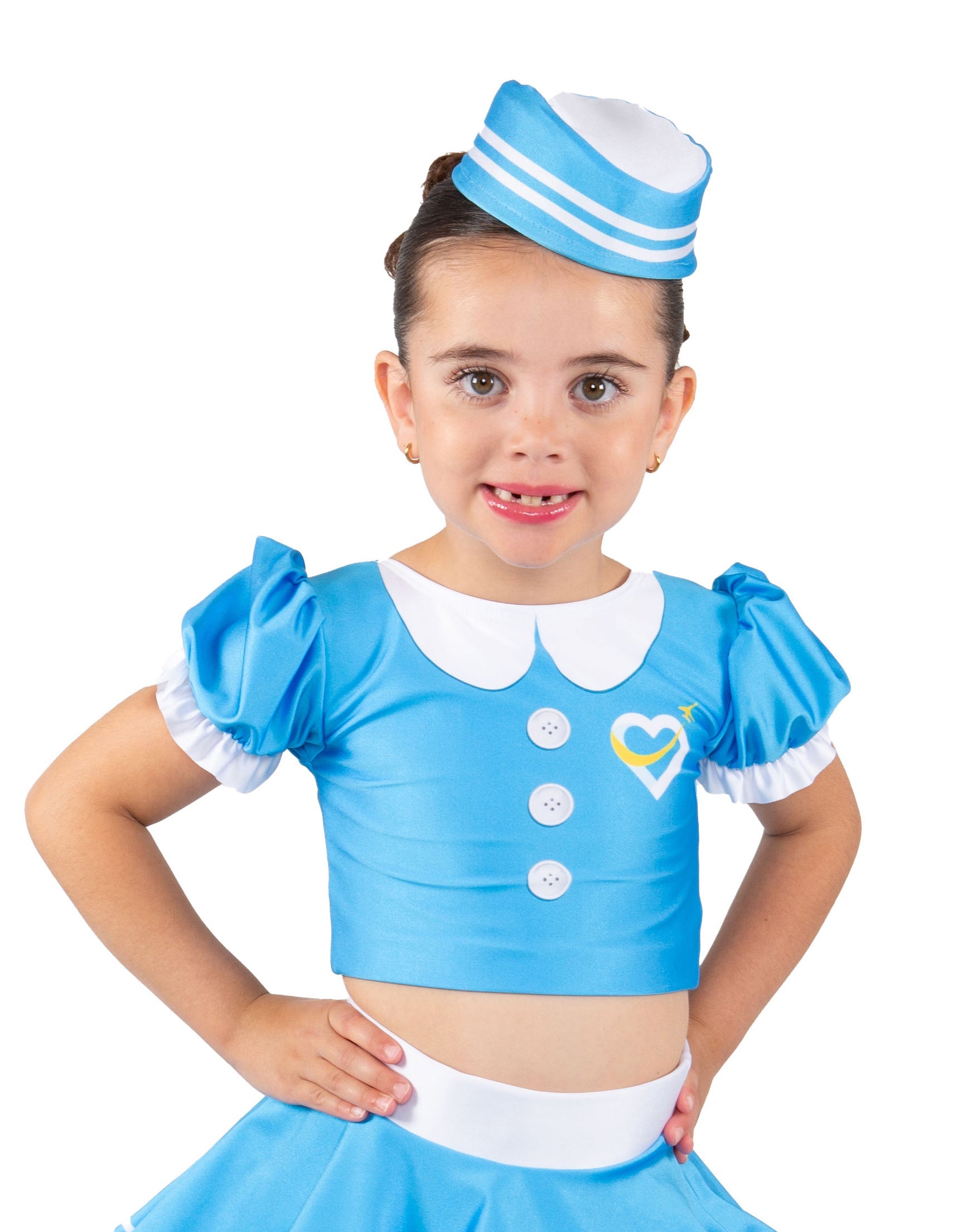 Flight Attendant Military Pillbox Hat