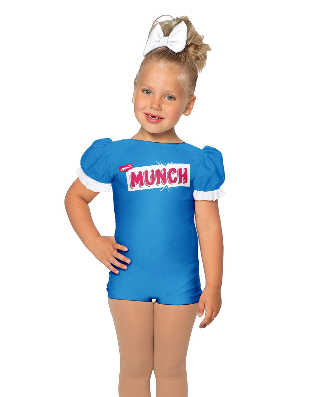 Munch Puff Sleeve Biketard