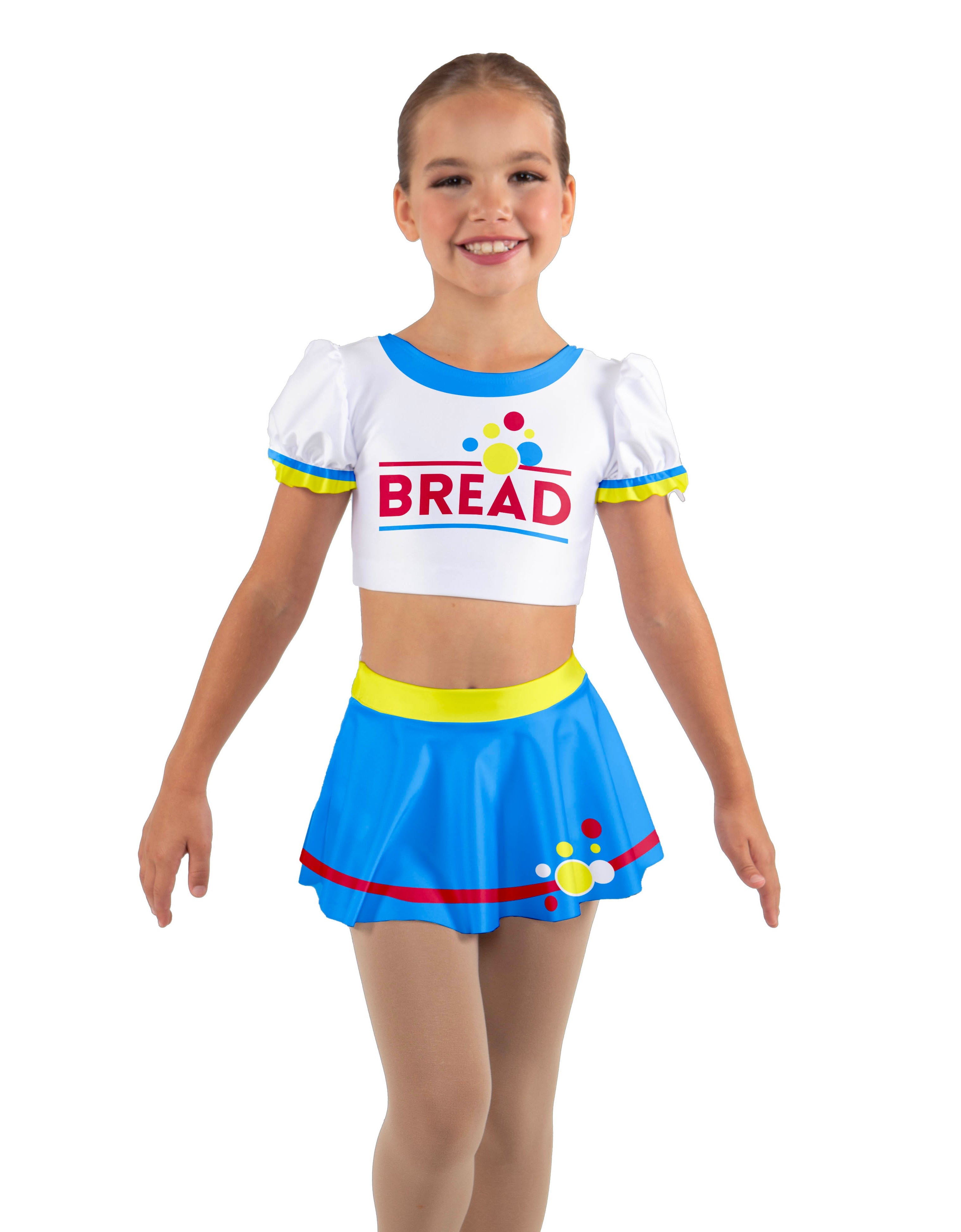 Wonda Bread Puff Sleeve Crop Top
