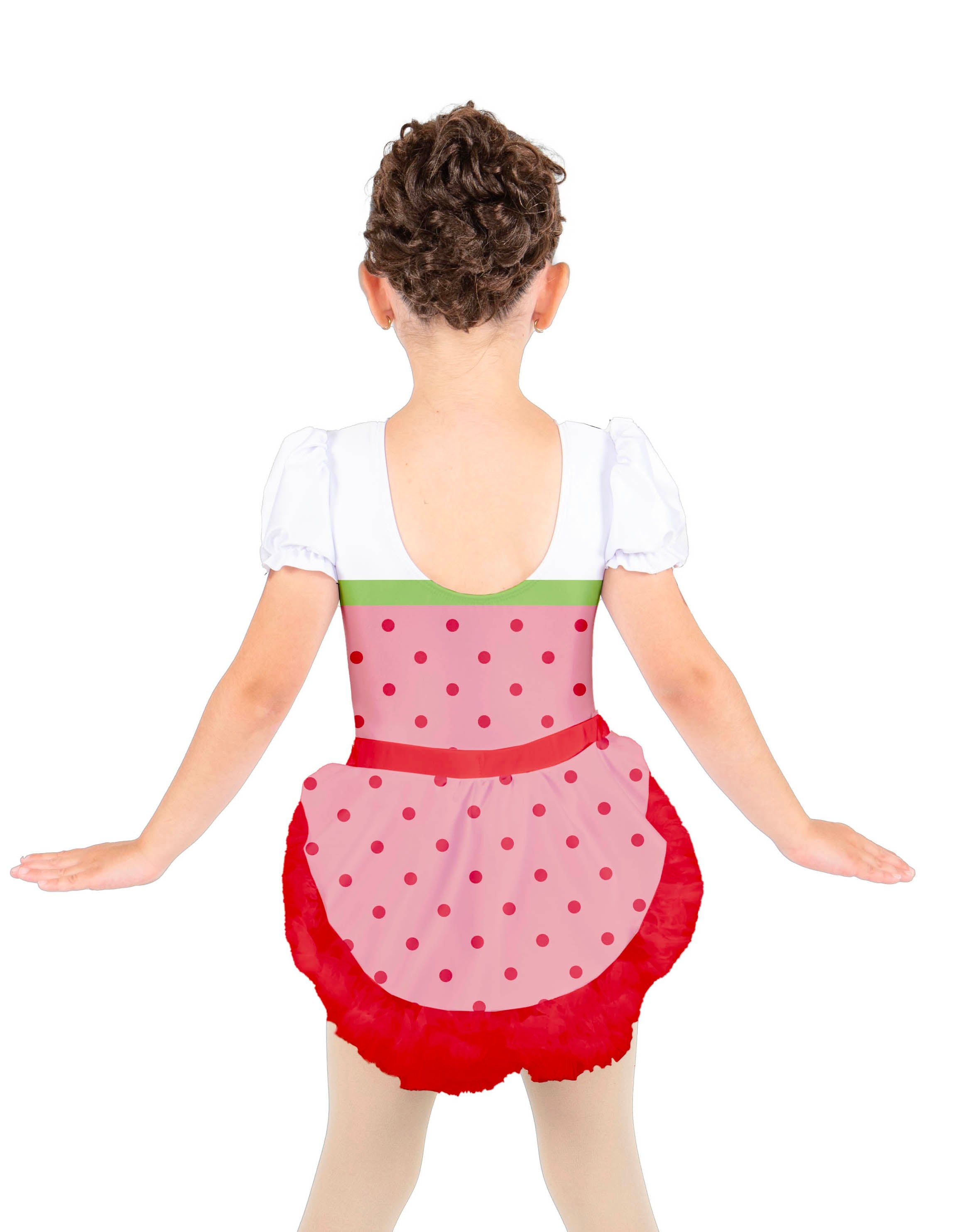 Strawberry Gal Pettibustle with Top Skirt