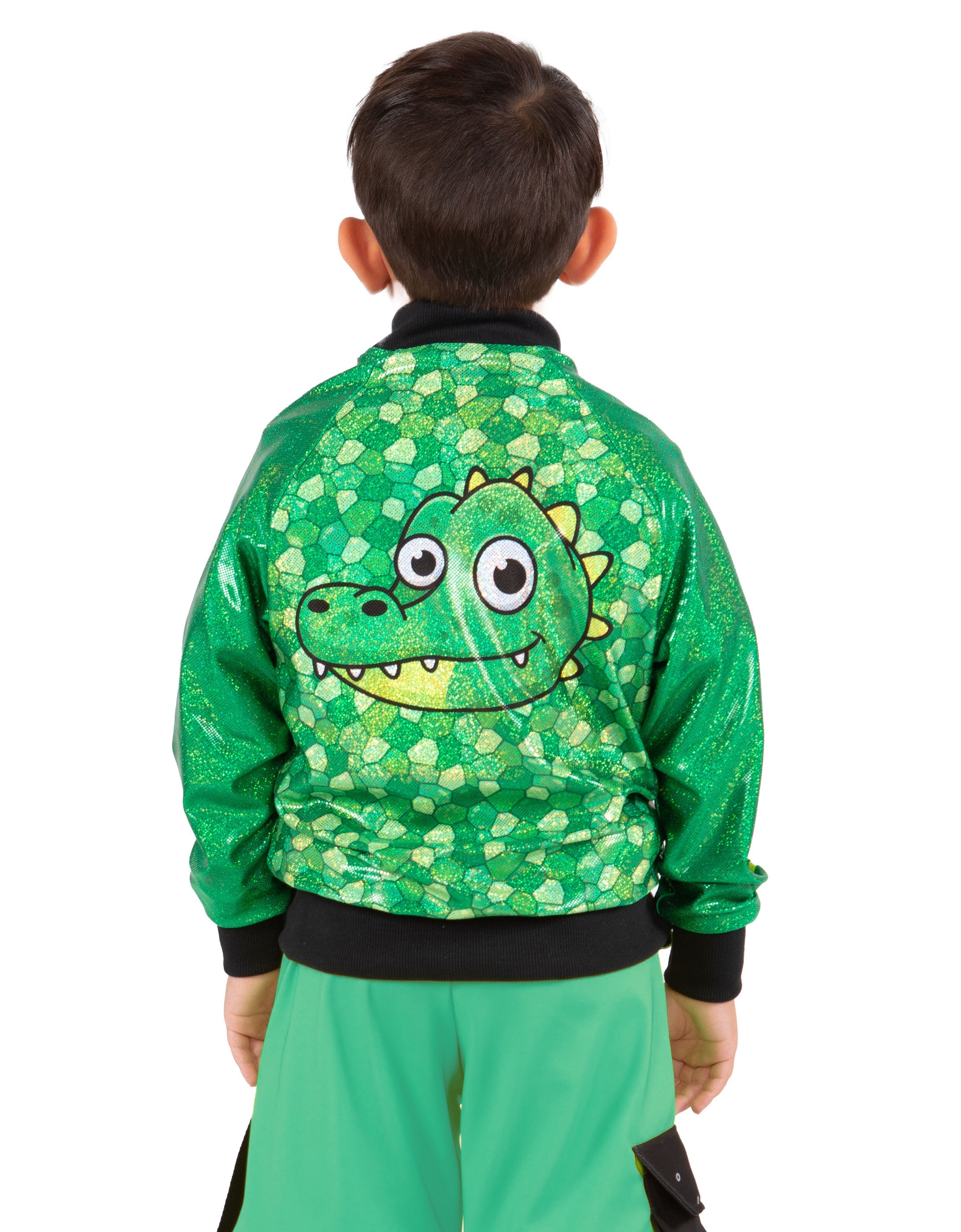 Crocodile Rock Jockey Jacket Low Collar No Pocket