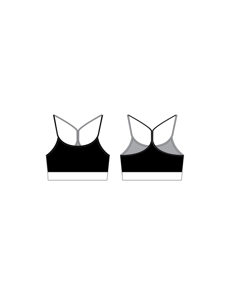 Custom Inked Popcolour Panel Yoga Leggings - Flat Supplex