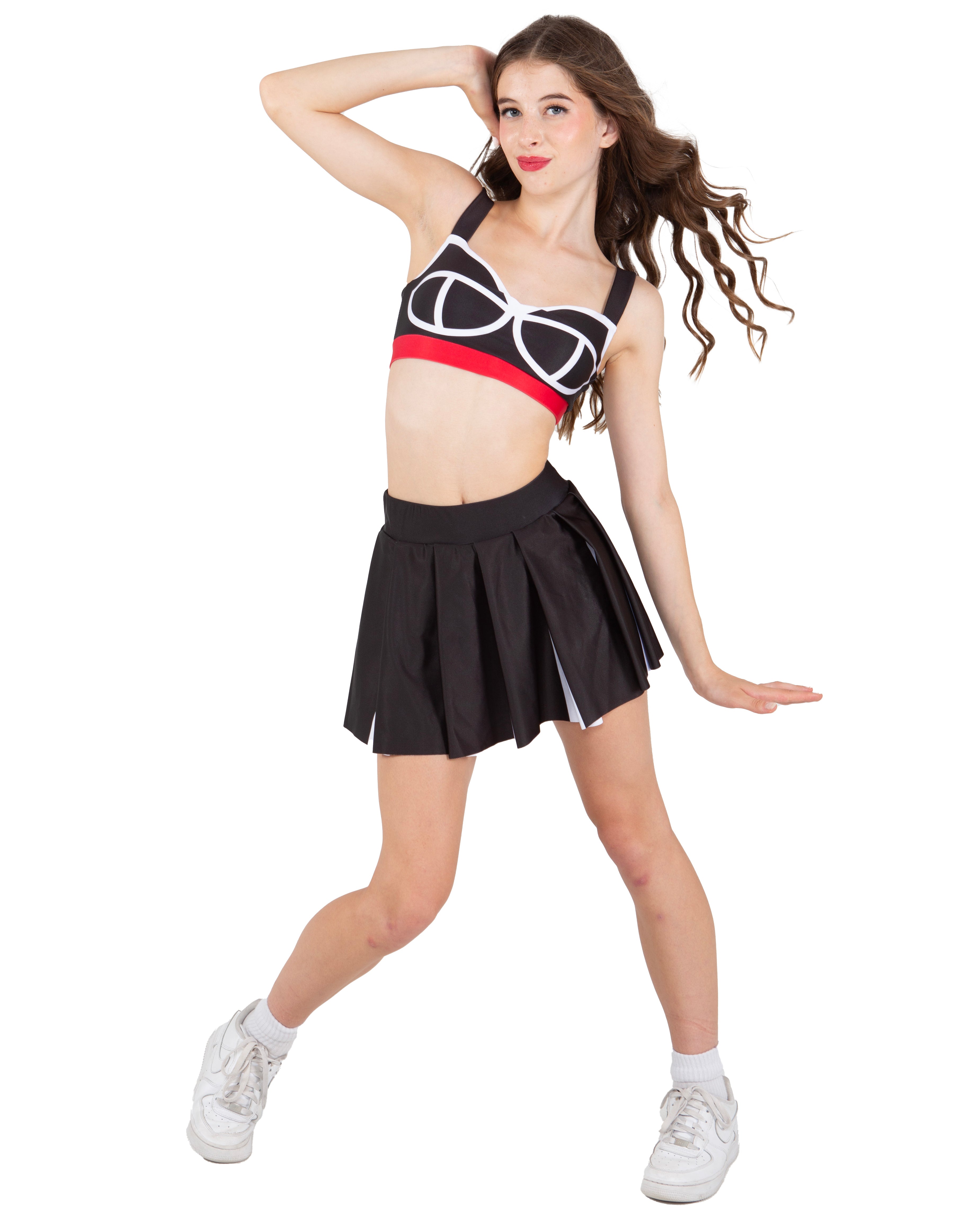 Varsity Pleated Skort