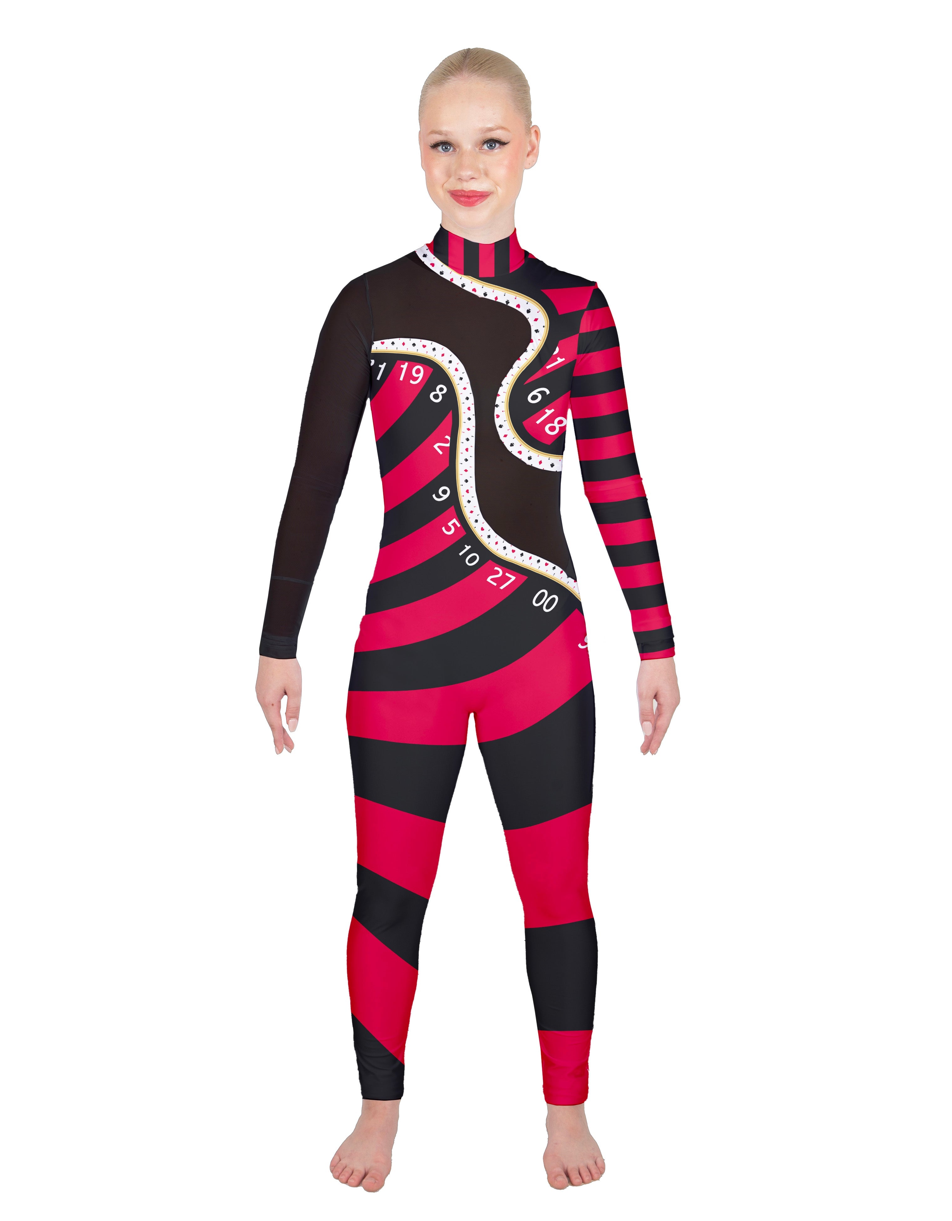 Roulette Wheel Shadows Unitard