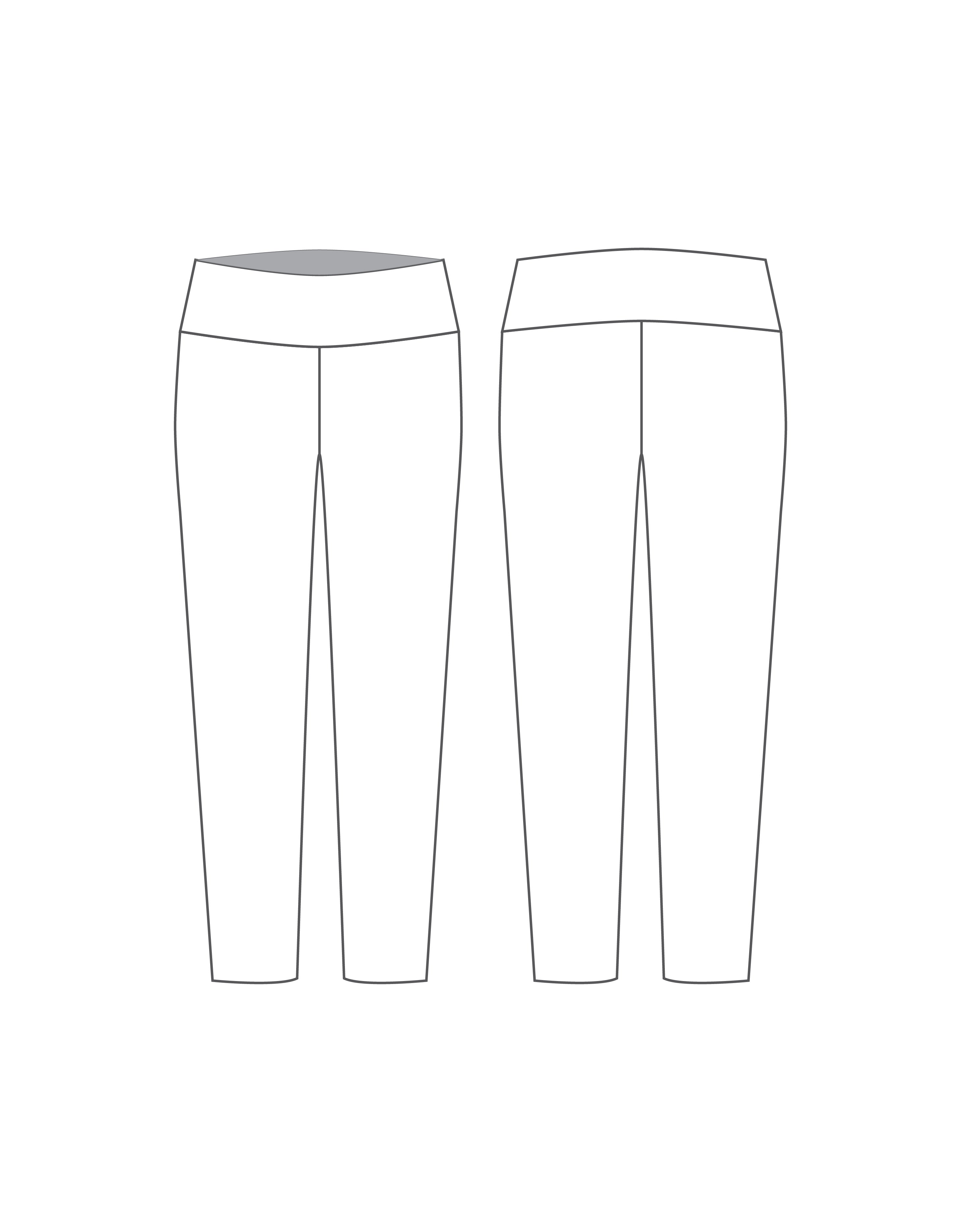 Custom Inked Capri Yoga Leggings - Flat Supplex