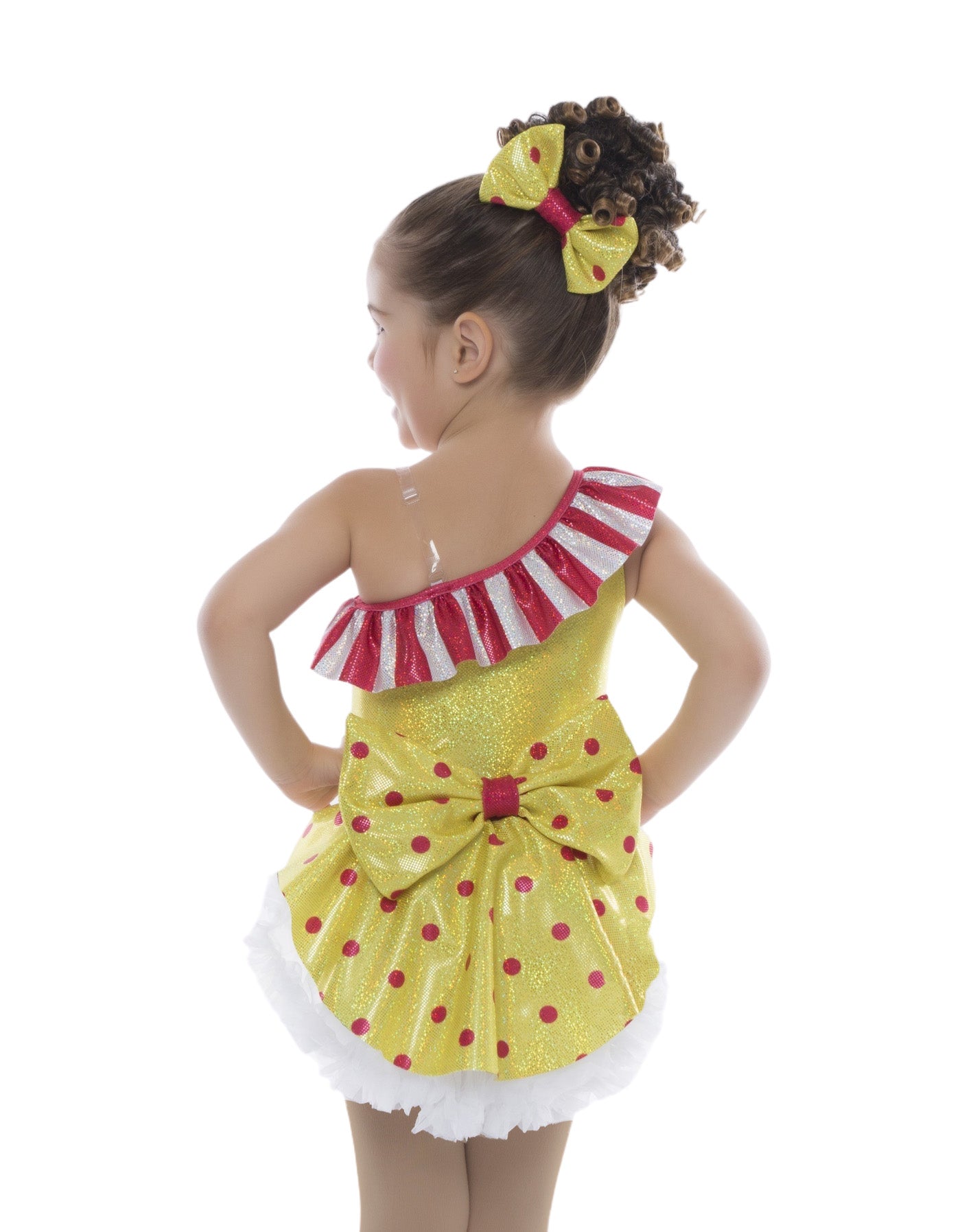 Banana Smoothie Jazz Solid Pettibustle with Top Skirt