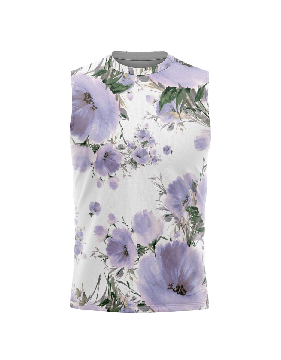 Pale Poppies Mesh Sweetheart Cap Sleeve Leotard
