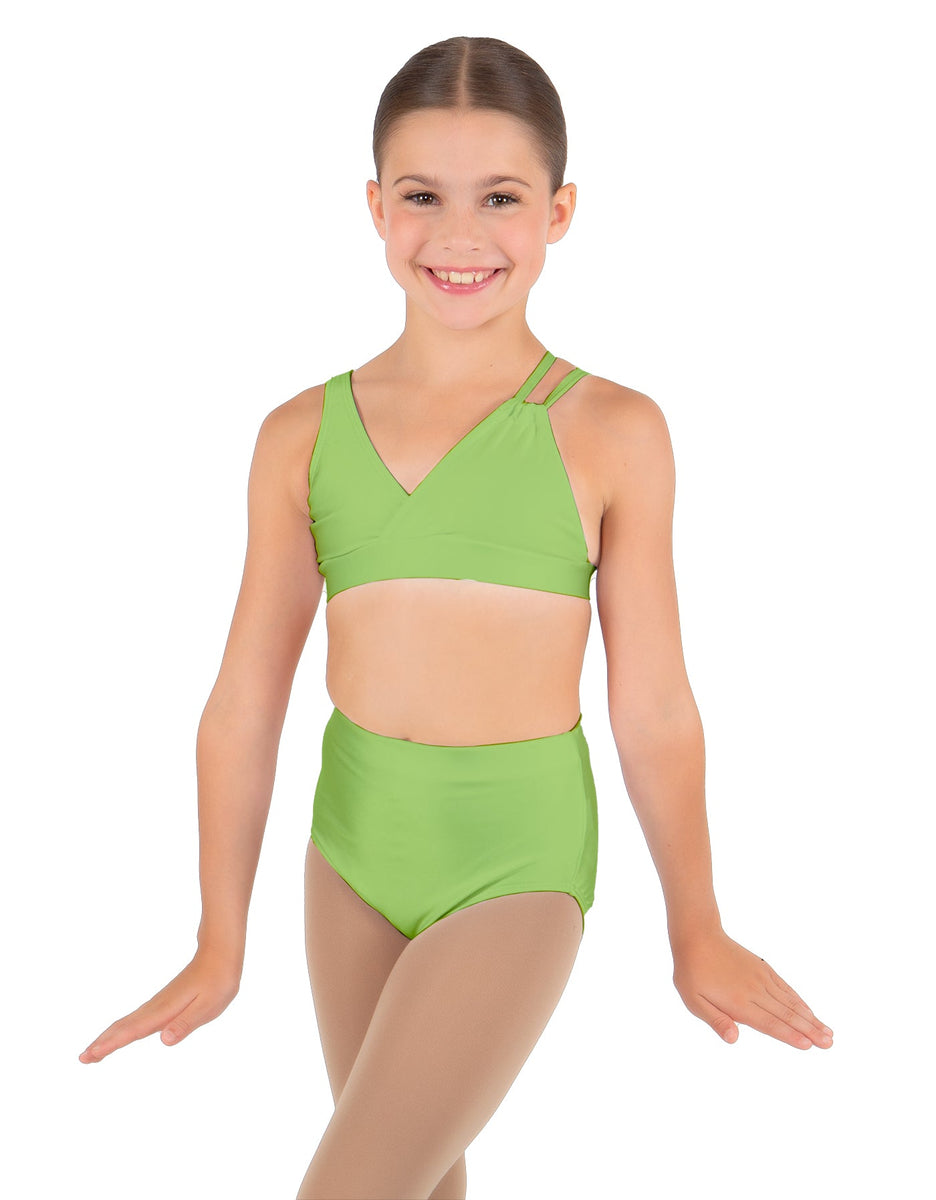 Custom Inked Asymetric Bra - Lycra