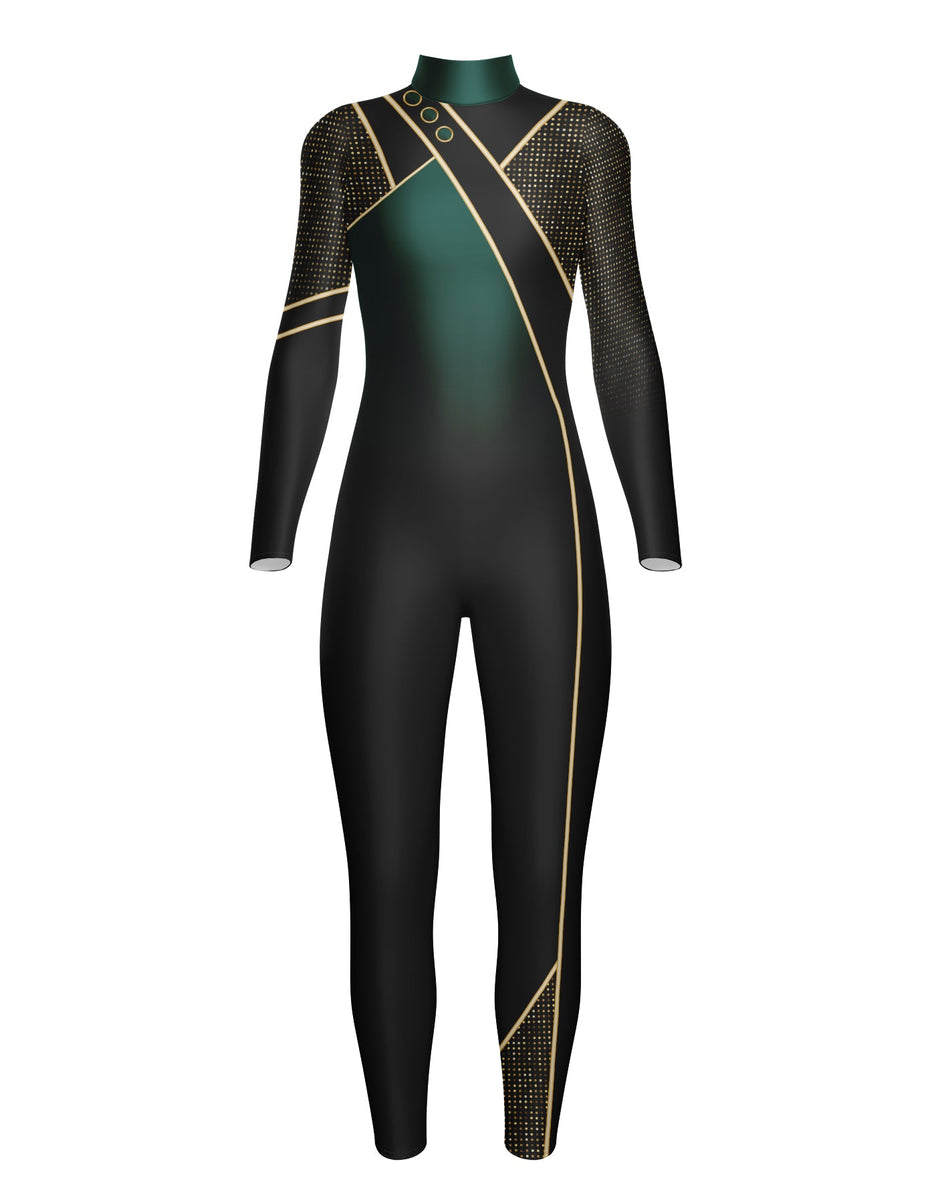 Beatles MOD LS Tneck Zipper Back Unitard main image 0