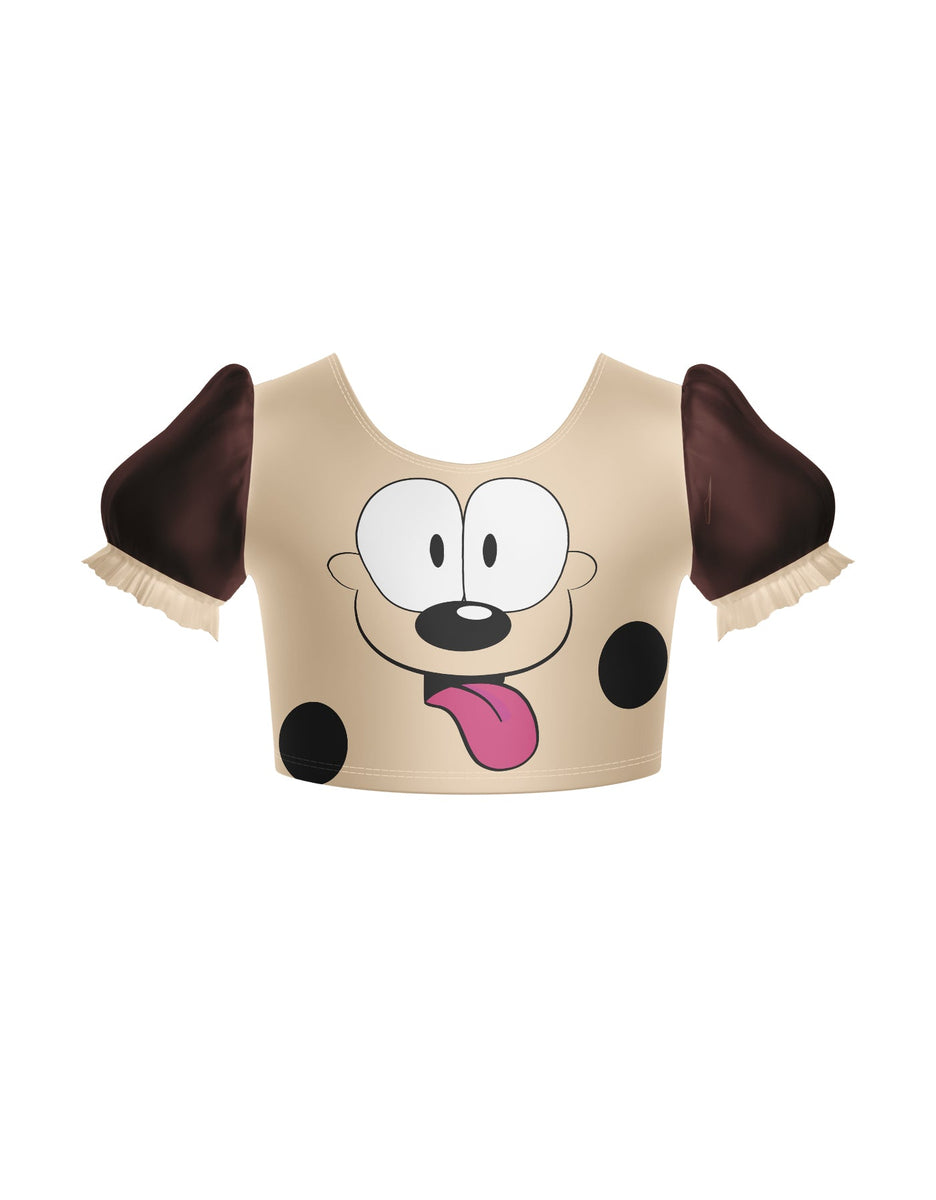 Lazy Dog Puff Sleeve Leotard main image 1
