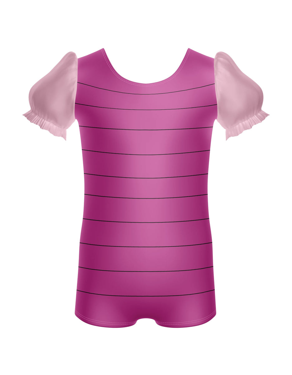 Cherry Gal Puff Sleeve Biketard main image 1