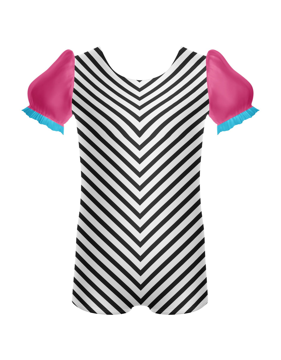 Queen Puff Sleeve Biketard