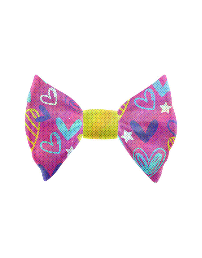 Hearts Hair Bow