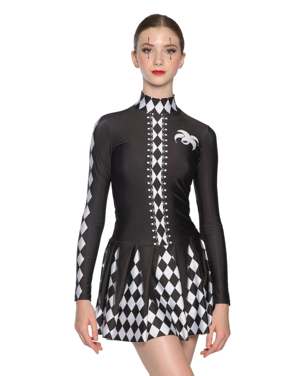 Custom Inked Camisole Biketard w Peplum - Hologram main image 1