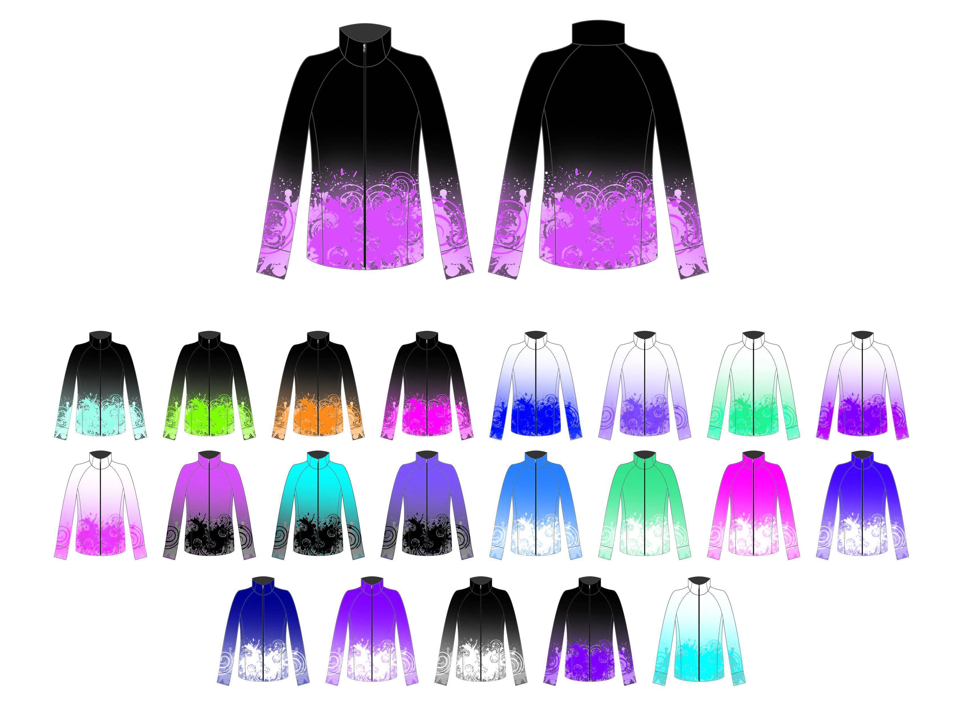 Splatter Yoga Jacket - Hamilton Theatrical