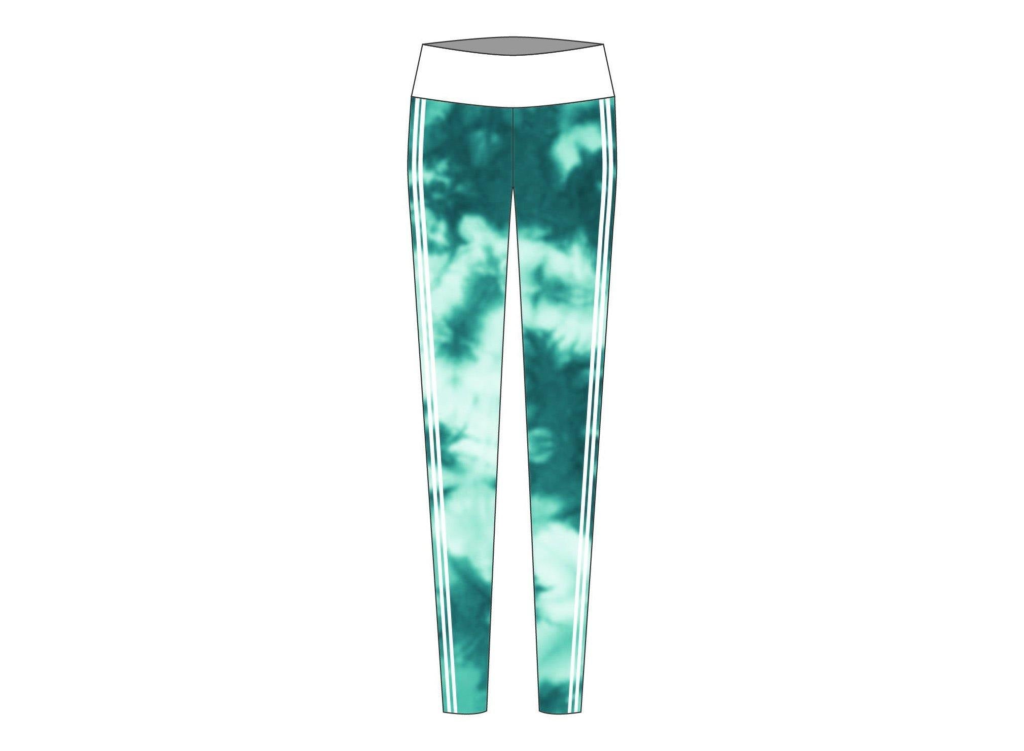 Tie Dye Yoga Legging - Hamilton Theatrical