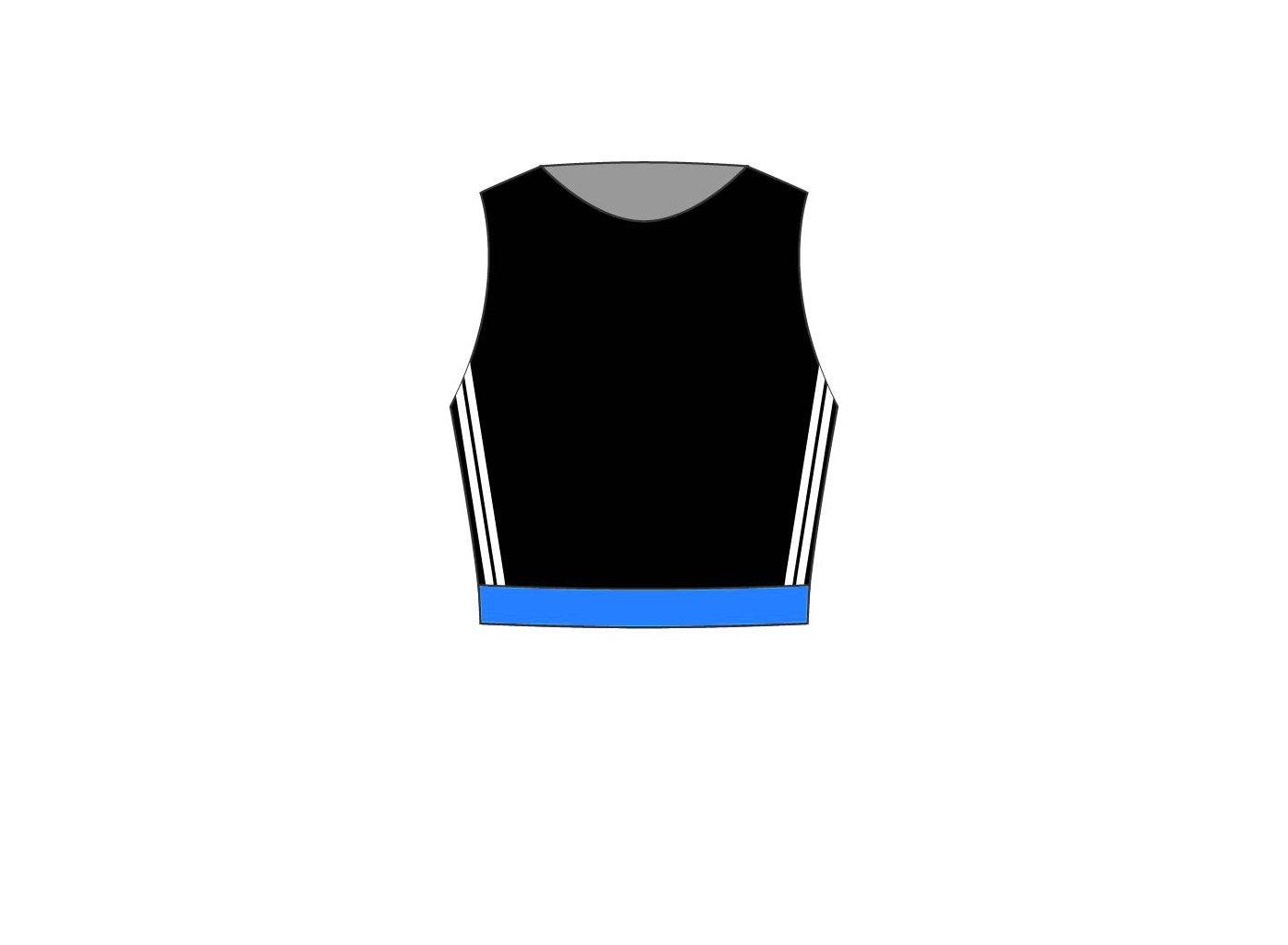 Stripes Sleeveless Crop - Hamilton Theatrical