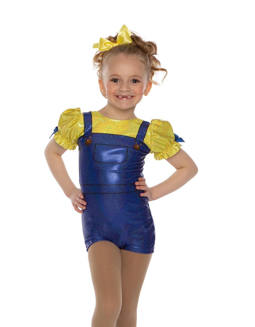 Underlings Puff Sleeve Biketard - Hamilton Theatrical