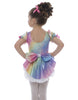 Unicorn Ballet Rainbow Sleep Eyes Pettibustle with Top Skirt