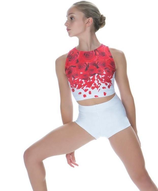 Amour Sleeveless Crop Top - Hamilton Theatrical