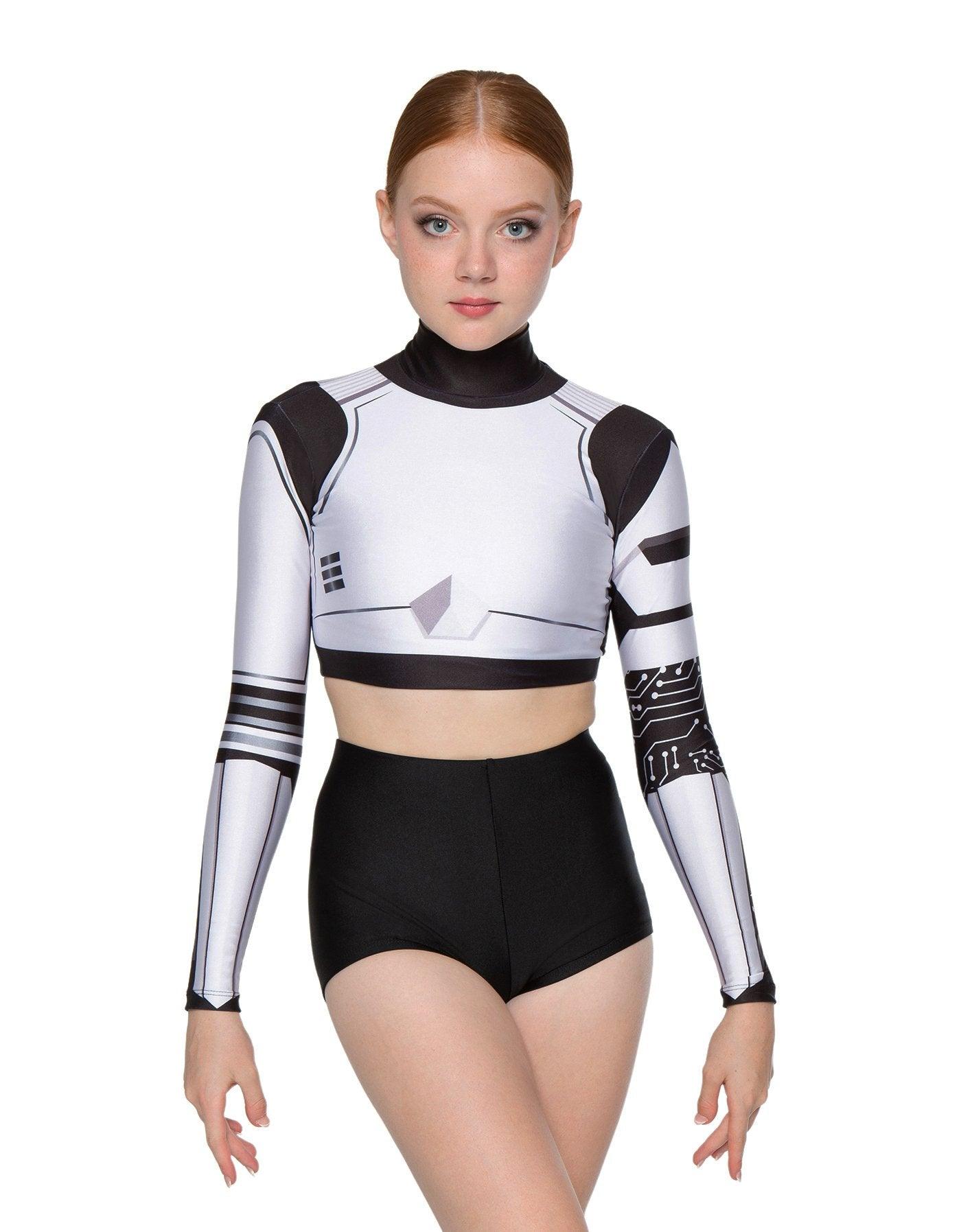 Robotic LS Crop Top - Hamilton Theatrical