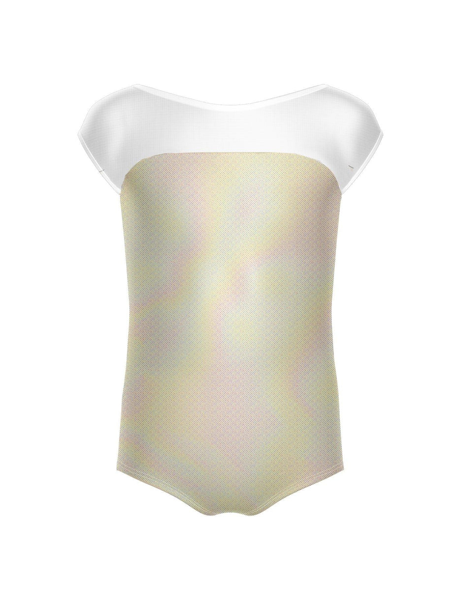 Adore Mesh Yoke Leotard Hamilton Theatrical
