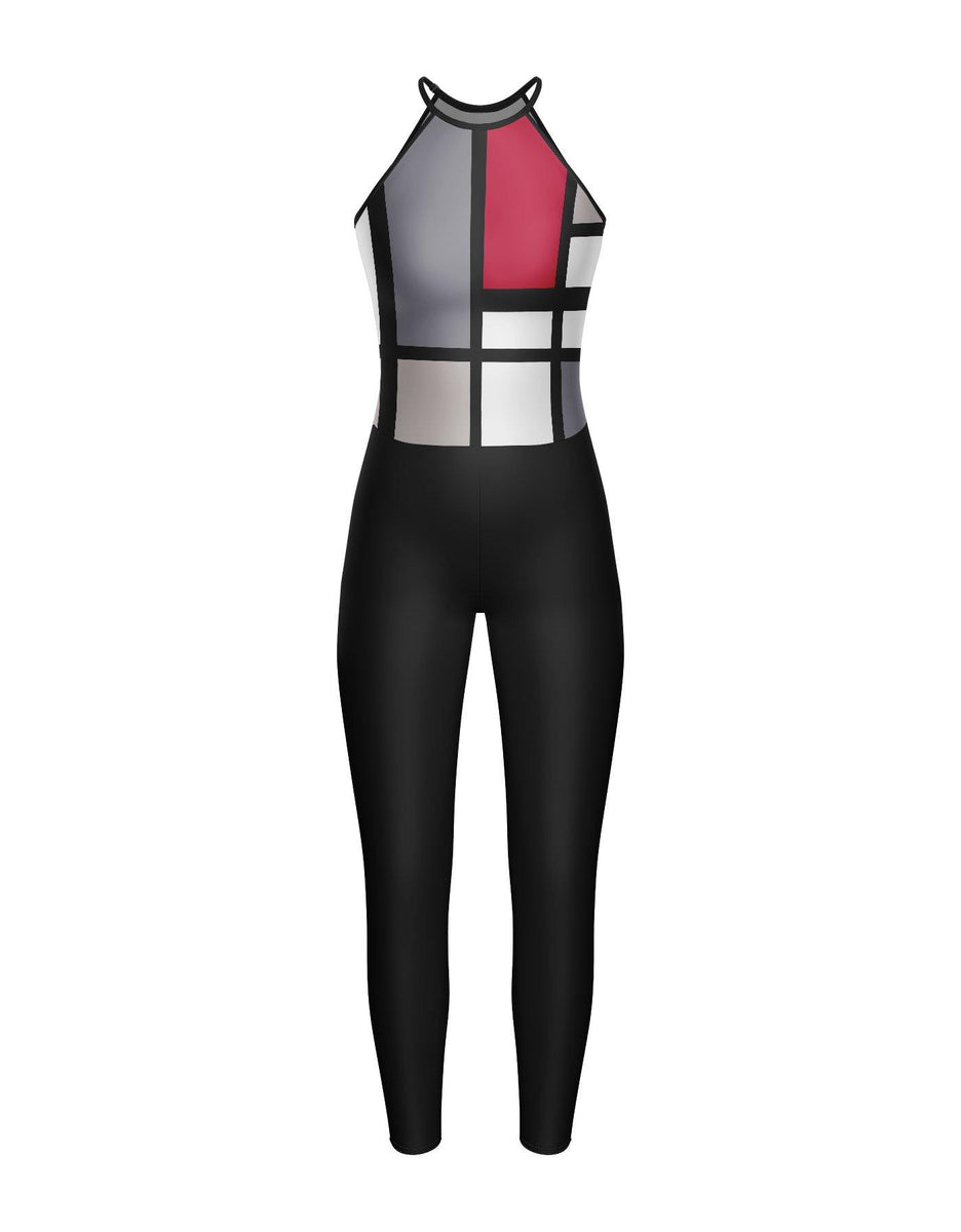 Silk Halter Unitard main image 0