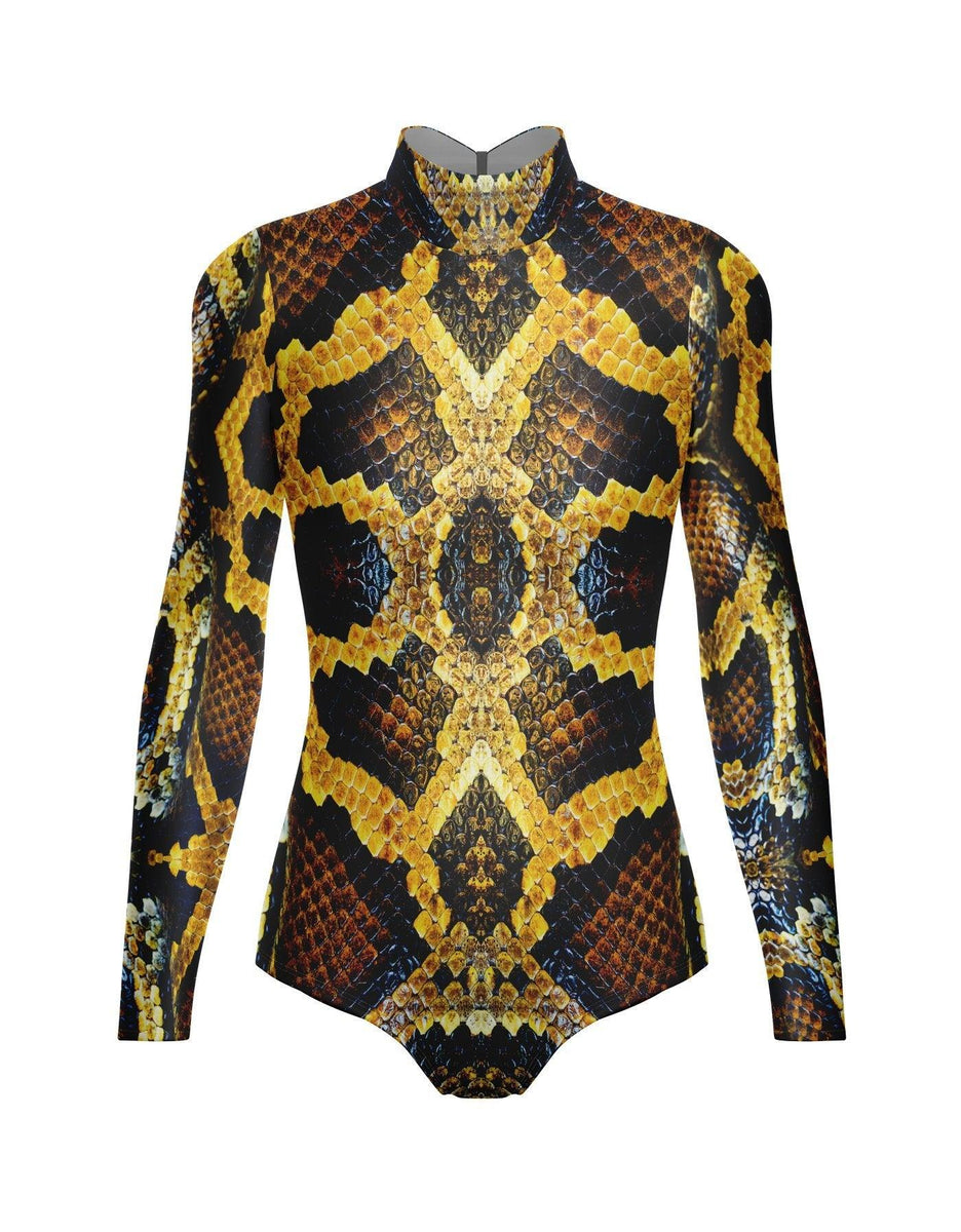 Snake Long Sleeve Leotard – Hamilton Theatrical