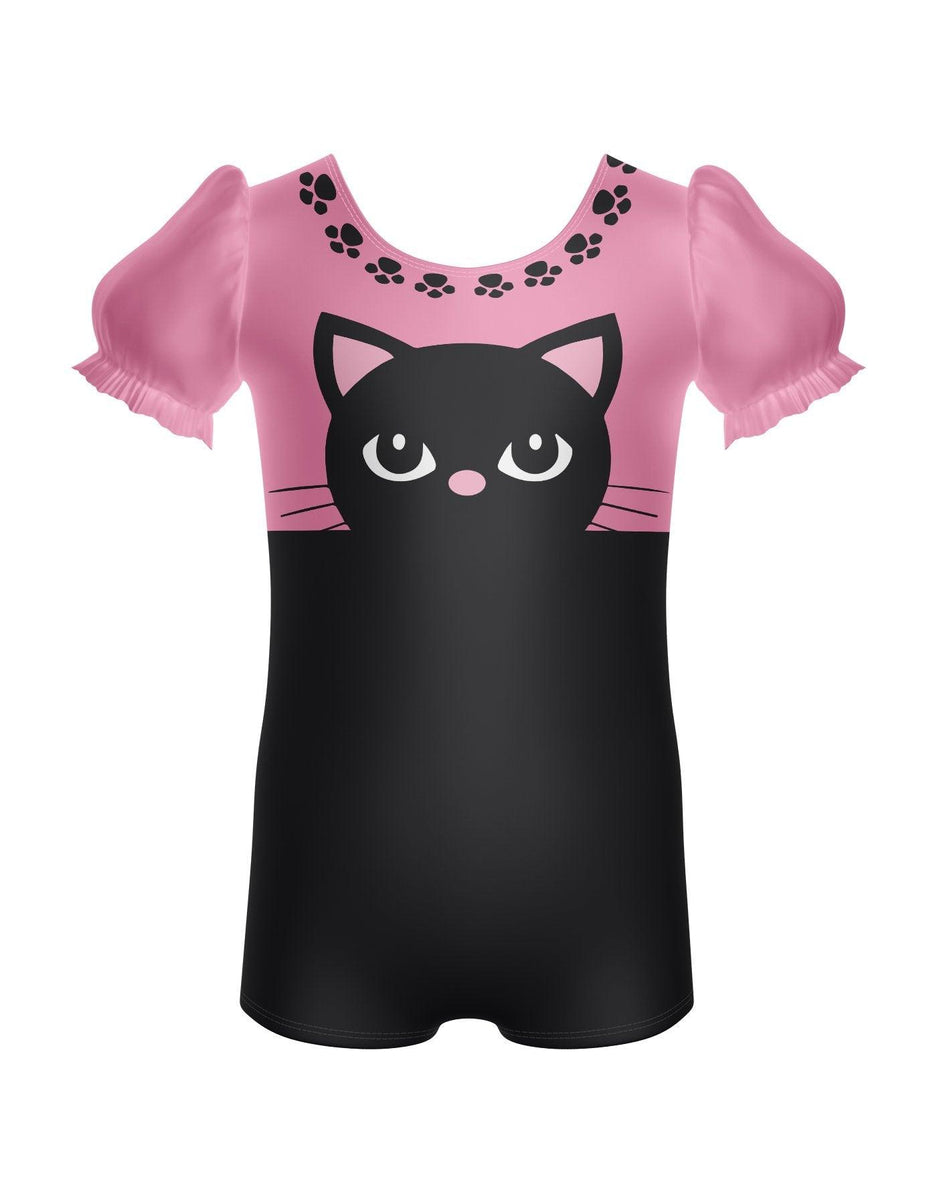 Lazy Cat Camisole Flutter Sleeve Biketard main image 1