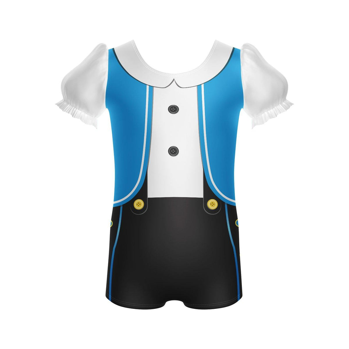 Dorothy Puff Sleeve Biketard