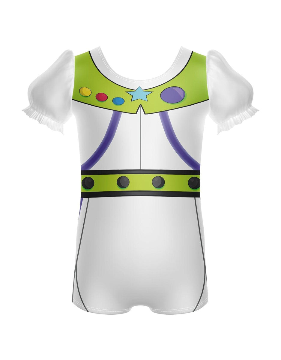 Lollipop Fairy Puff Sleeve Biketard main image 1