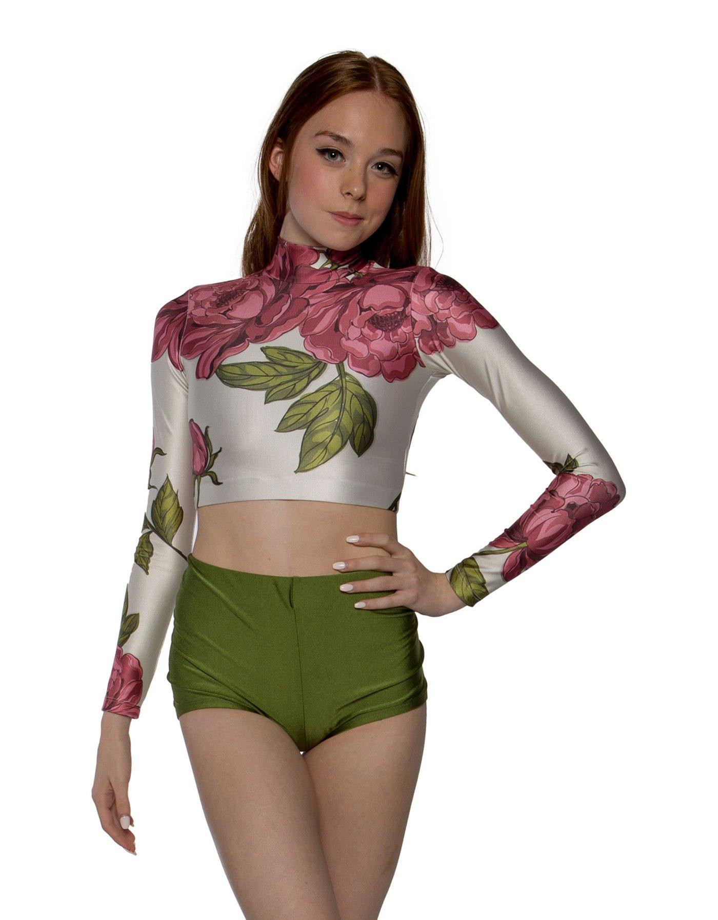 Bloom LS Crop Top - Hamilton Theatrical