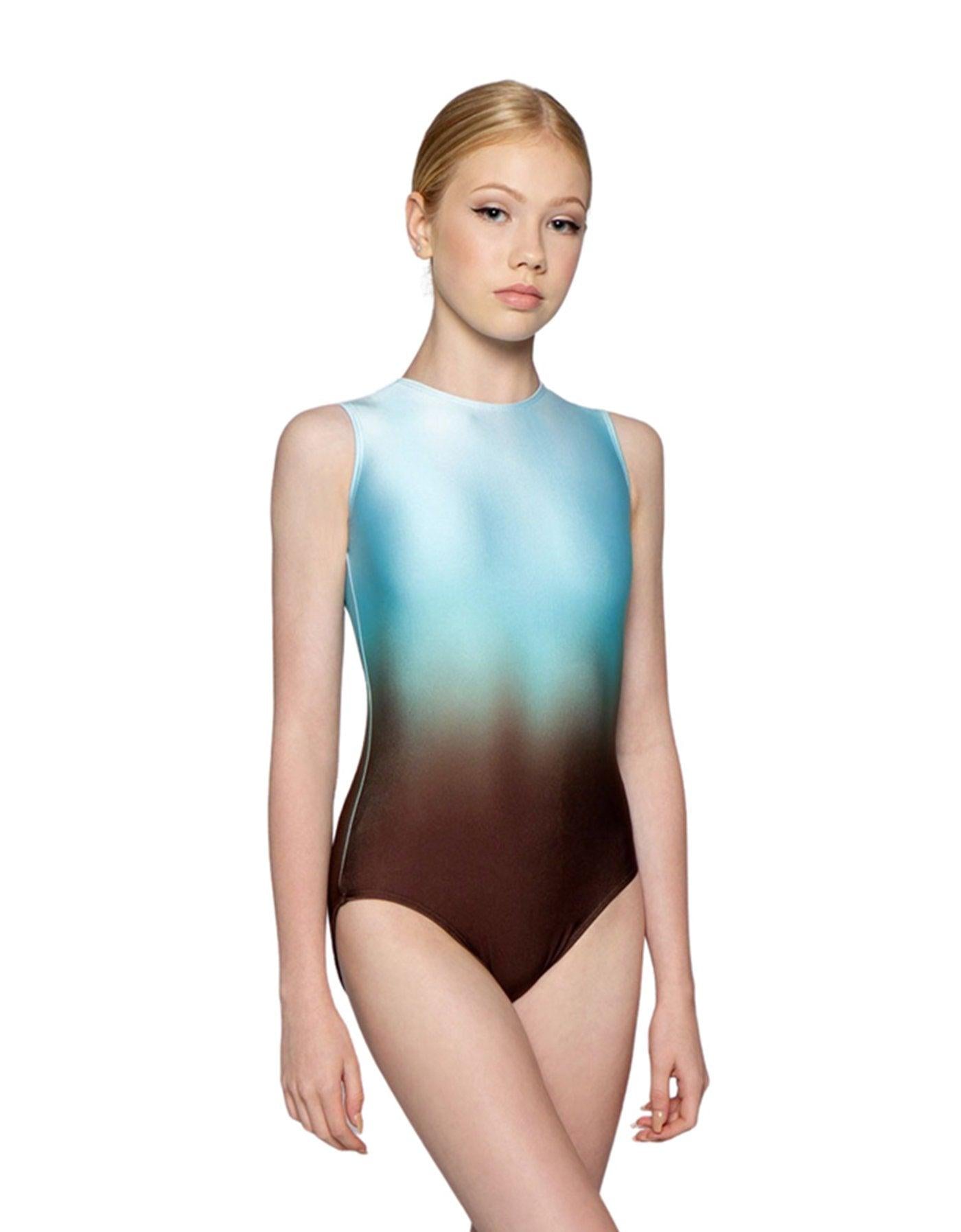 Cocoa Sleeveless Circle Back Leotard - Hamilton Theatrical