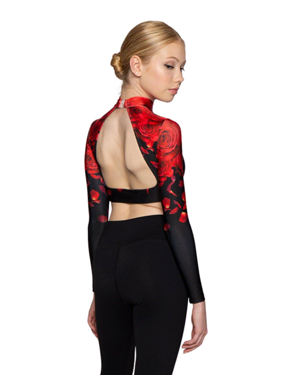 Custom Inked LS TNeck Zip Front Biketard - Ladies - Lycra