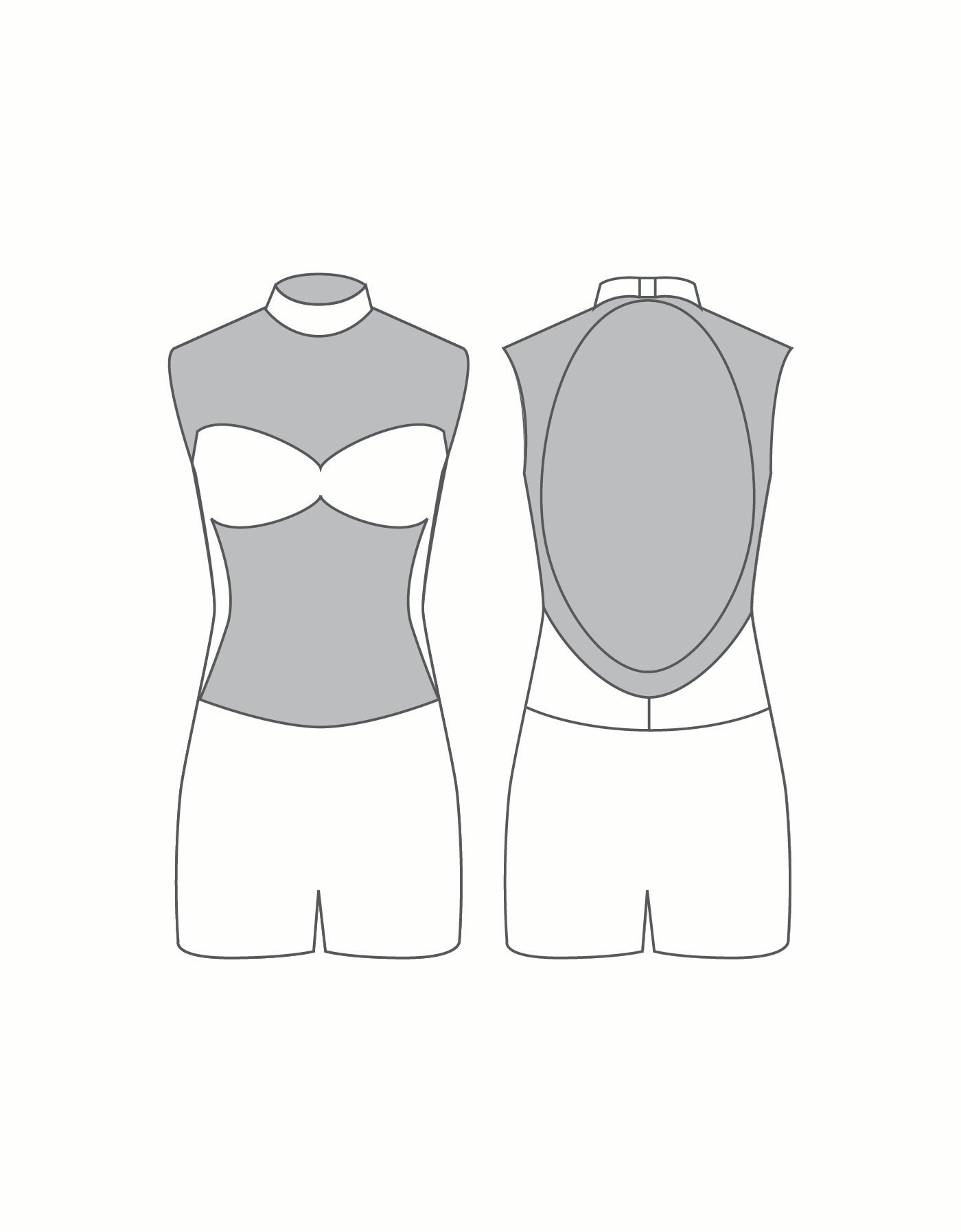 Custom Inked Stay Biketard - Lycra