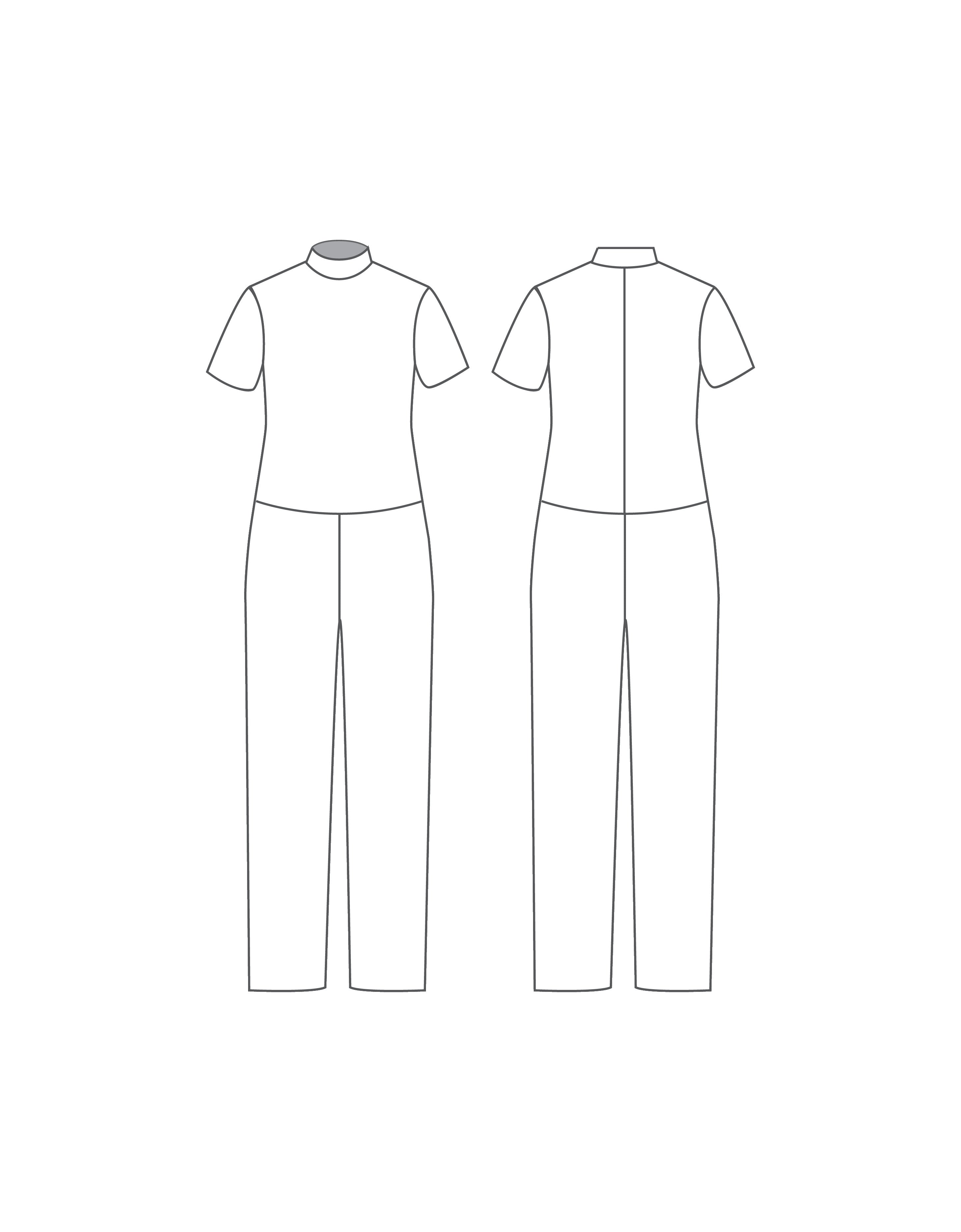 Custom Inked Men's Short Sleeve Unitard with Straight Leg - Lycra