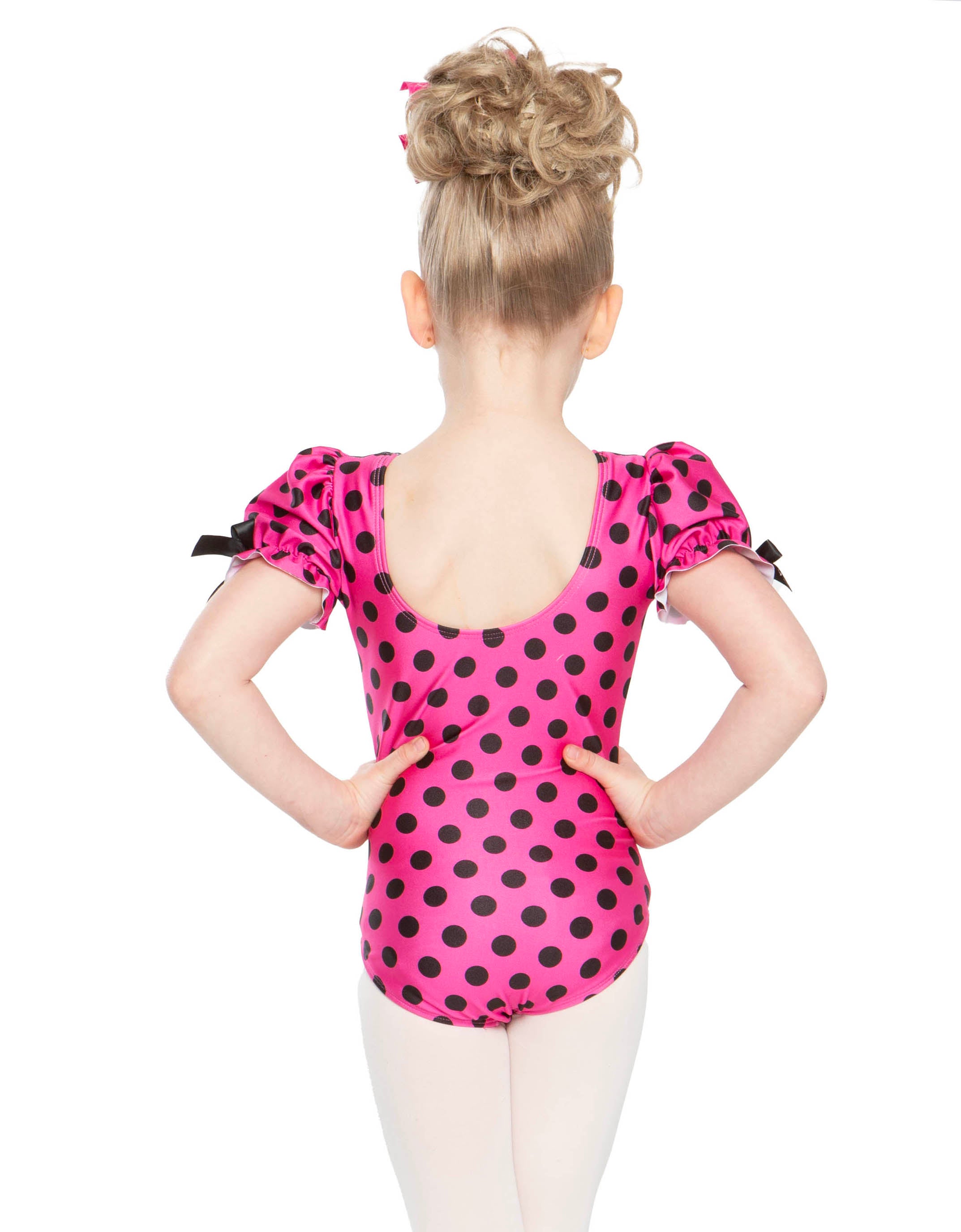 TBirds Puff Sleeve Leotard