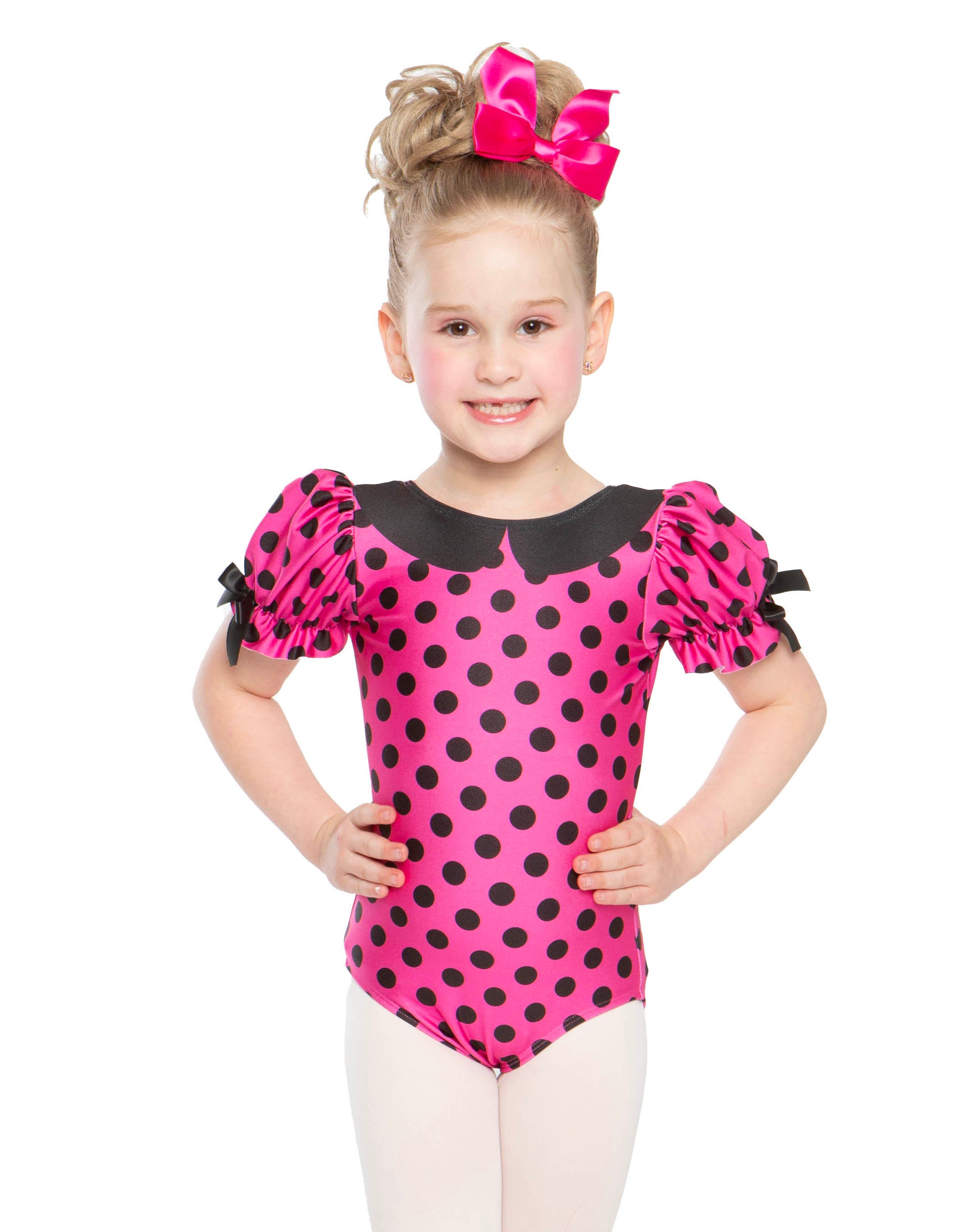 TBirds Puff Sleeve Leotard