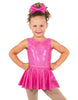 Solid Hologram Tank Dress