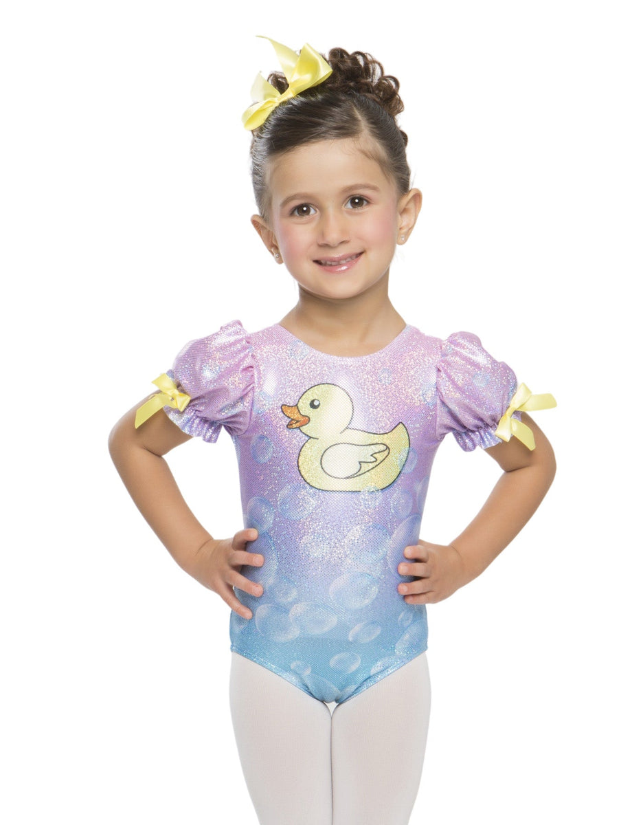 Lazy Cat Puff Sleeve Leotard