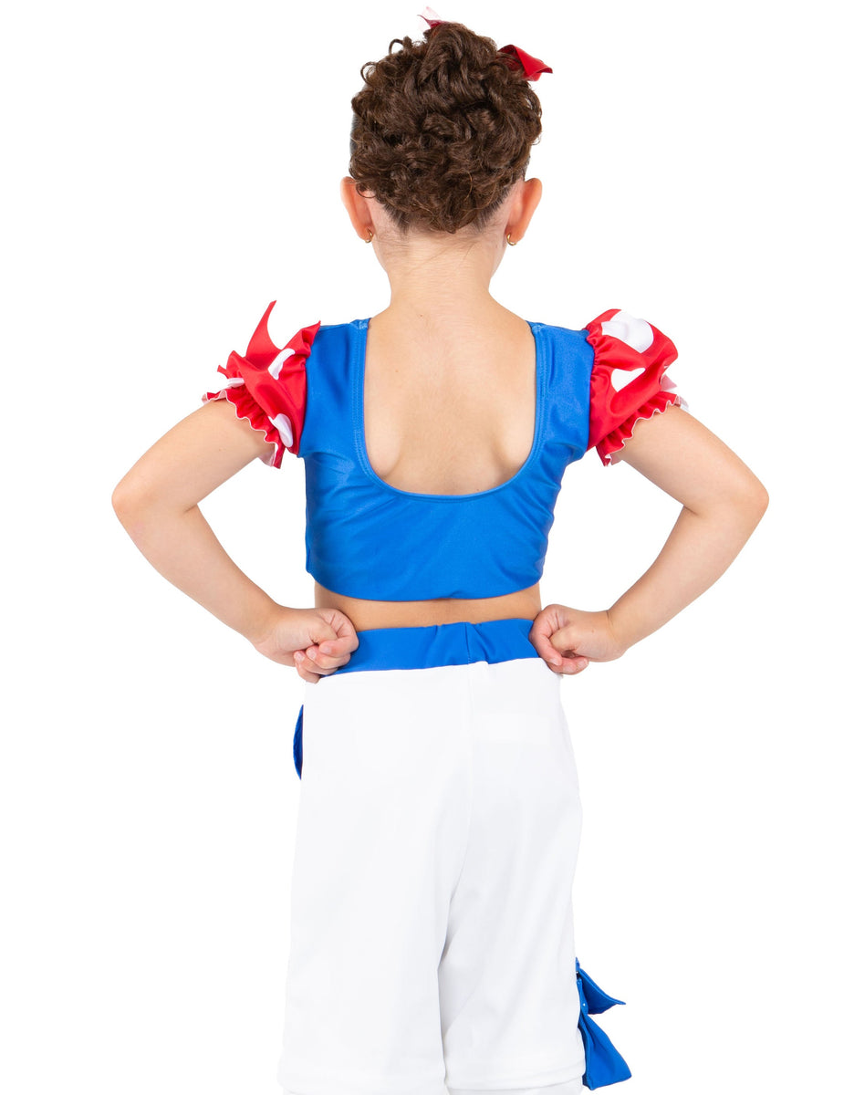 Toad Vest Puff Sleeve Crop Top – Hamilton Theatrical