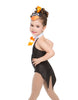 Penguin Halter Collar Leotard with tails