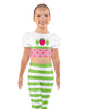 Strawberry Gal Puff Sleeve Crop Top