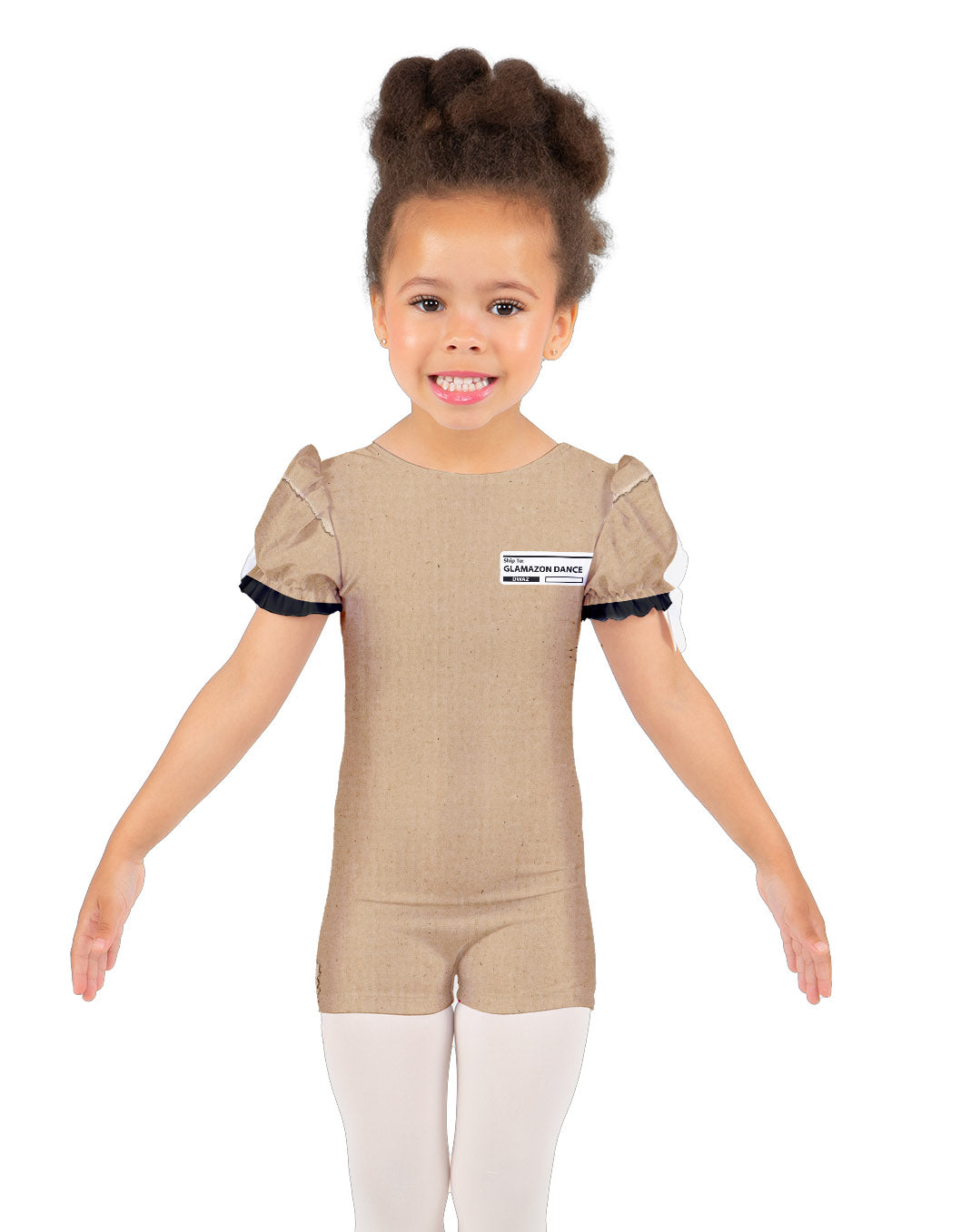 Glamazon Package Puff Sleeve Biketard