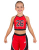 Hoopz Halter Binding Crop Top