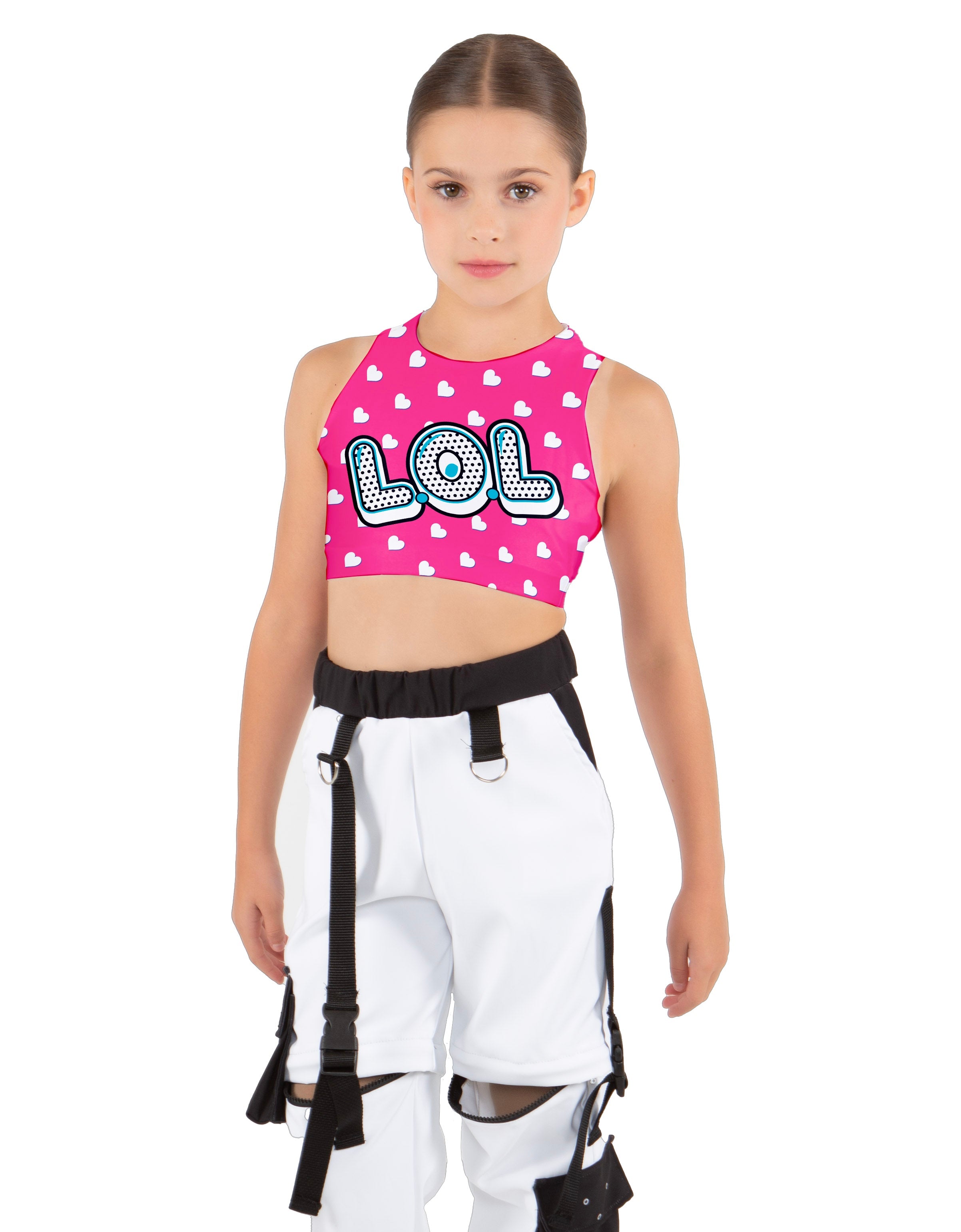 LOL Sleeveless Crop Top